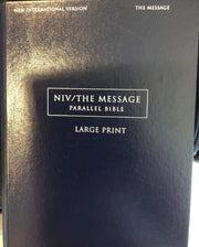 NIV/The Message Parallel Bible, Large Print used book depot