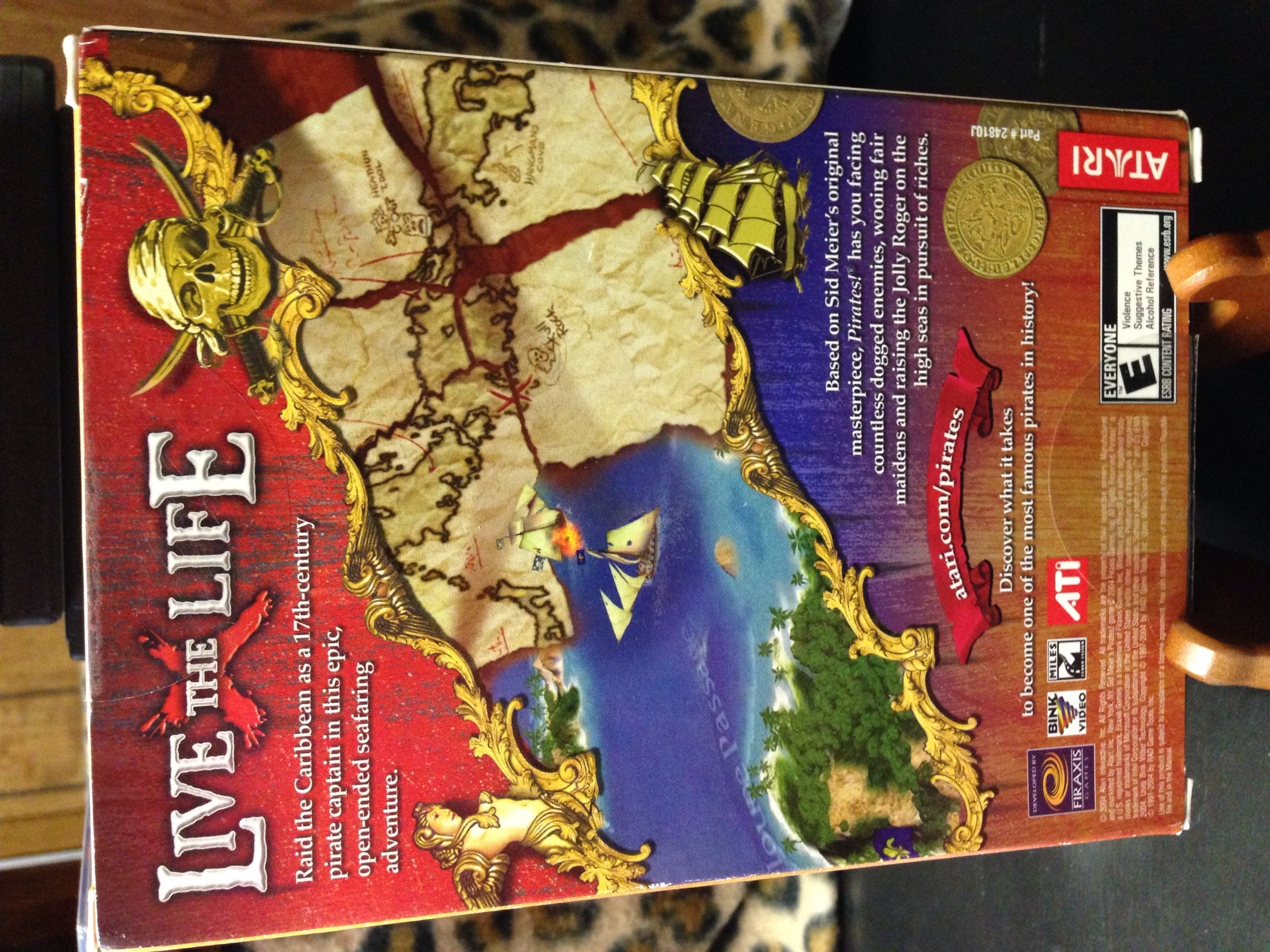 Sid Meier's Pirates! (Live the Life) used book depot