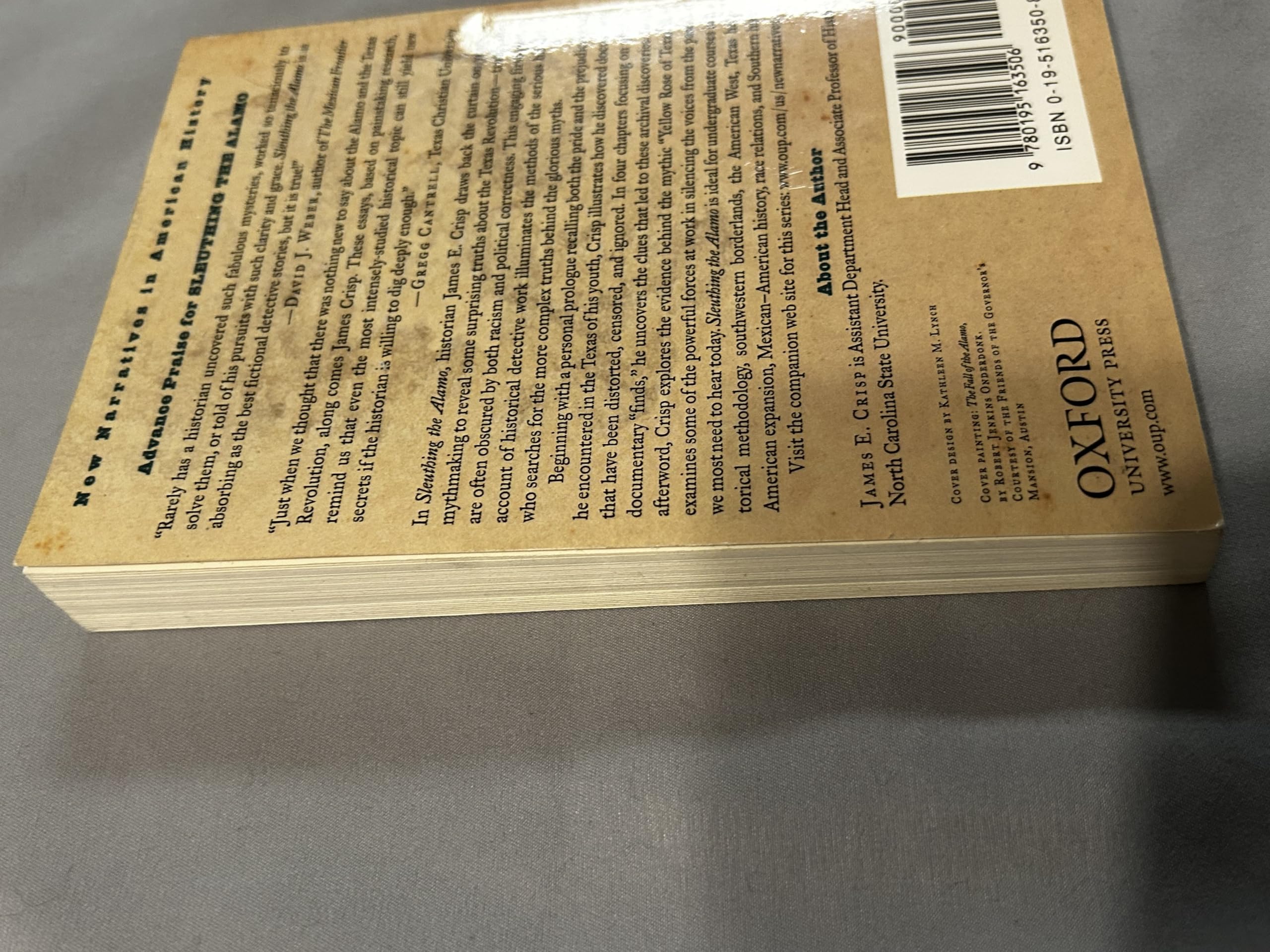 Sleuthing the Alamo: Davy Crockett's Last Stand and Other Mysteries of the Texas Revolution (New Narratives in American History)