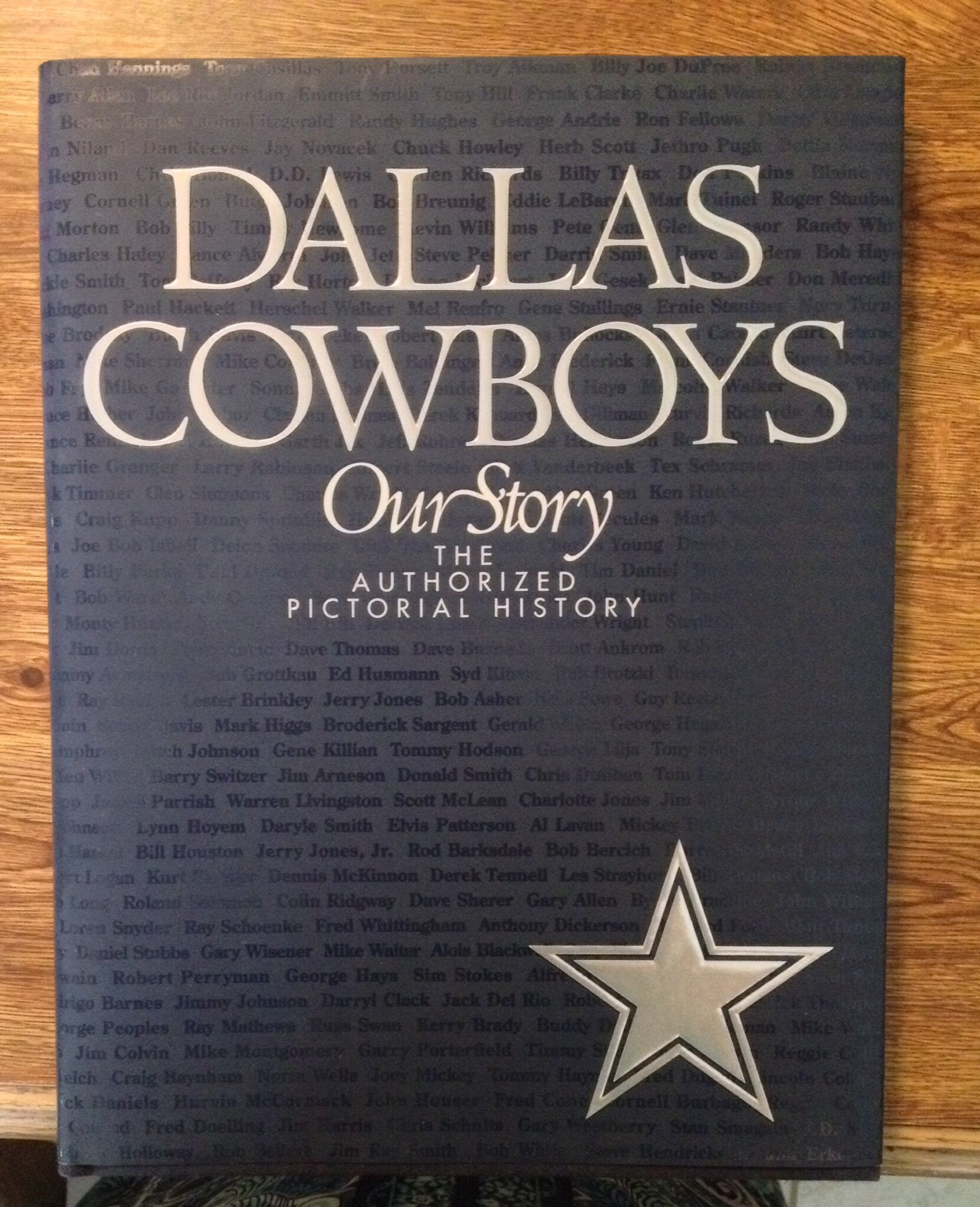 Dallas Cowboys: The Authorized Pictorial History used book depot