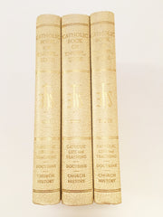 Catholic Book of Knowledge (Three Volumes) used book depot