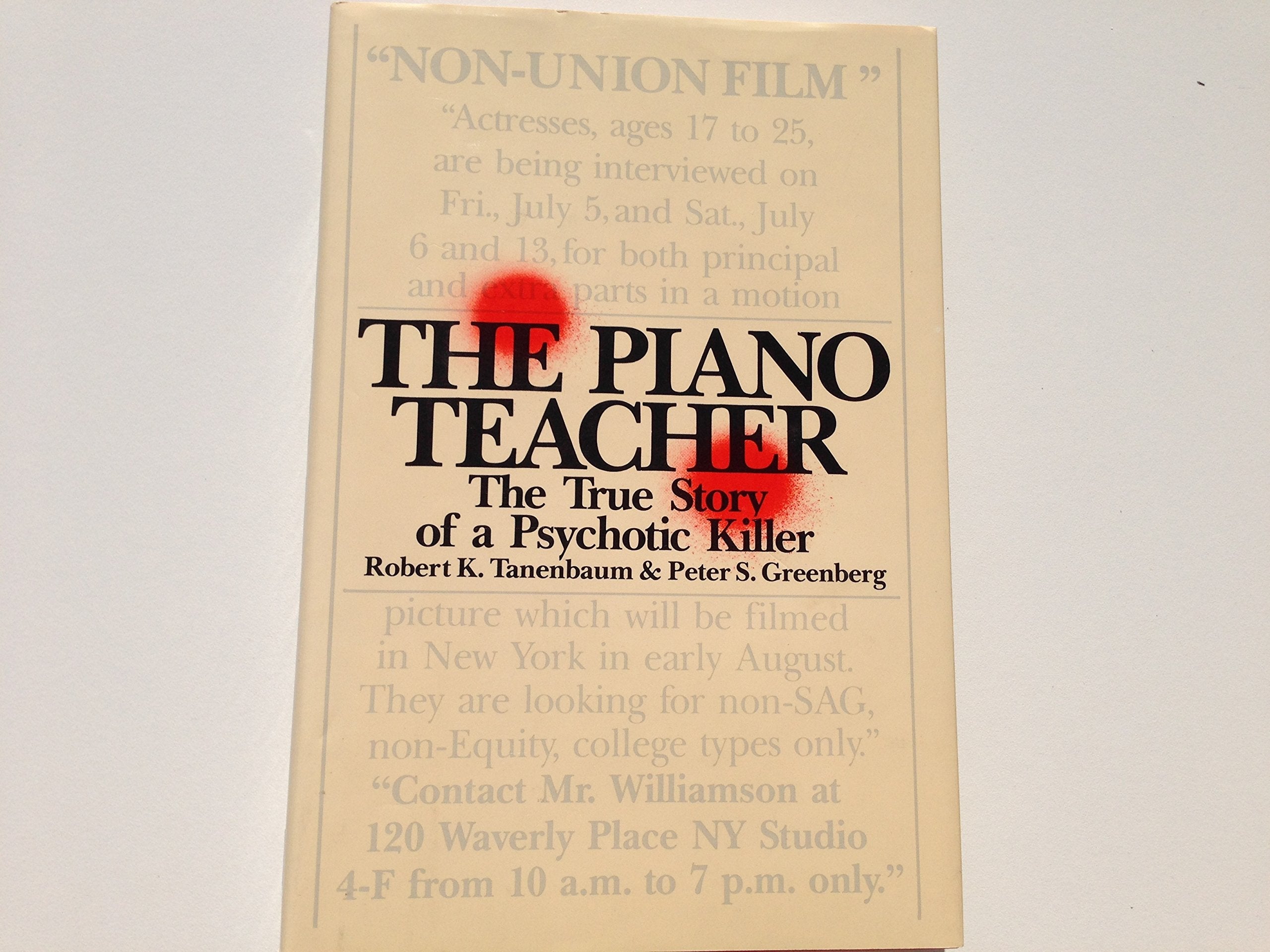 The Piano Teacher: The True Story of a Psychotic Killer used book depot