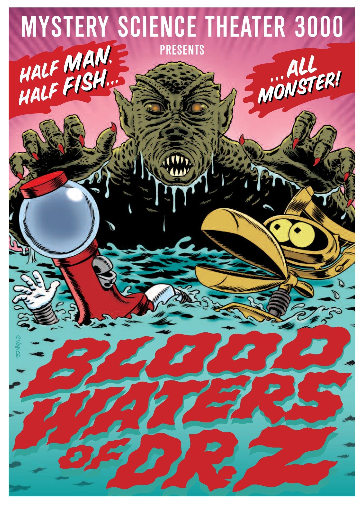 Mystery Science Theater 3000, Vol. XVII (The Crawling Eye / The Beatniks / The Final Sacrifice / Blood Waters of Dr. Z) used book depot