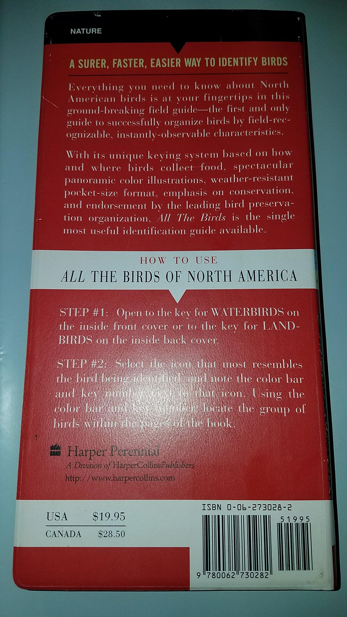 All the Birds of North America : American Bird Conservancy's Field Guide used book depot