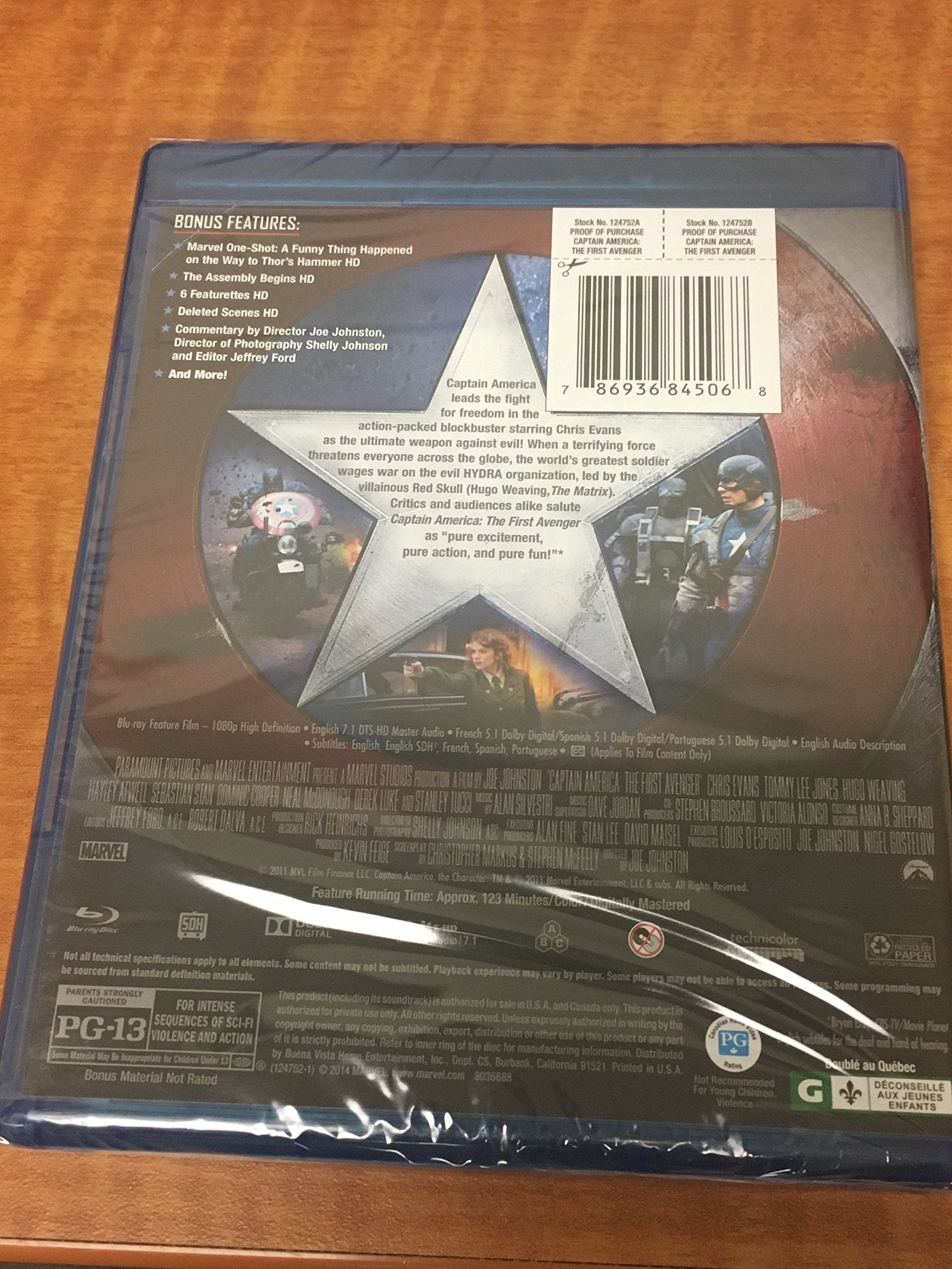 Captain America: The First Avenger [Blu-ray] used book depot