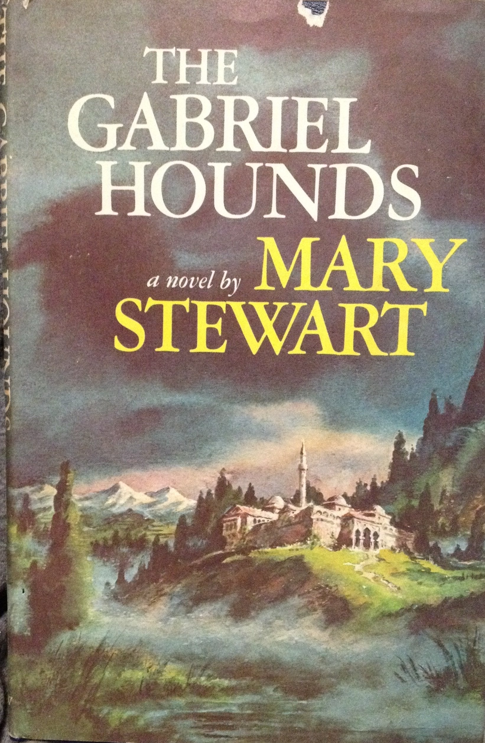 THE GABRIEL HOUNDS (HARDCOVER) ~ BY MARY STEWART used book depot