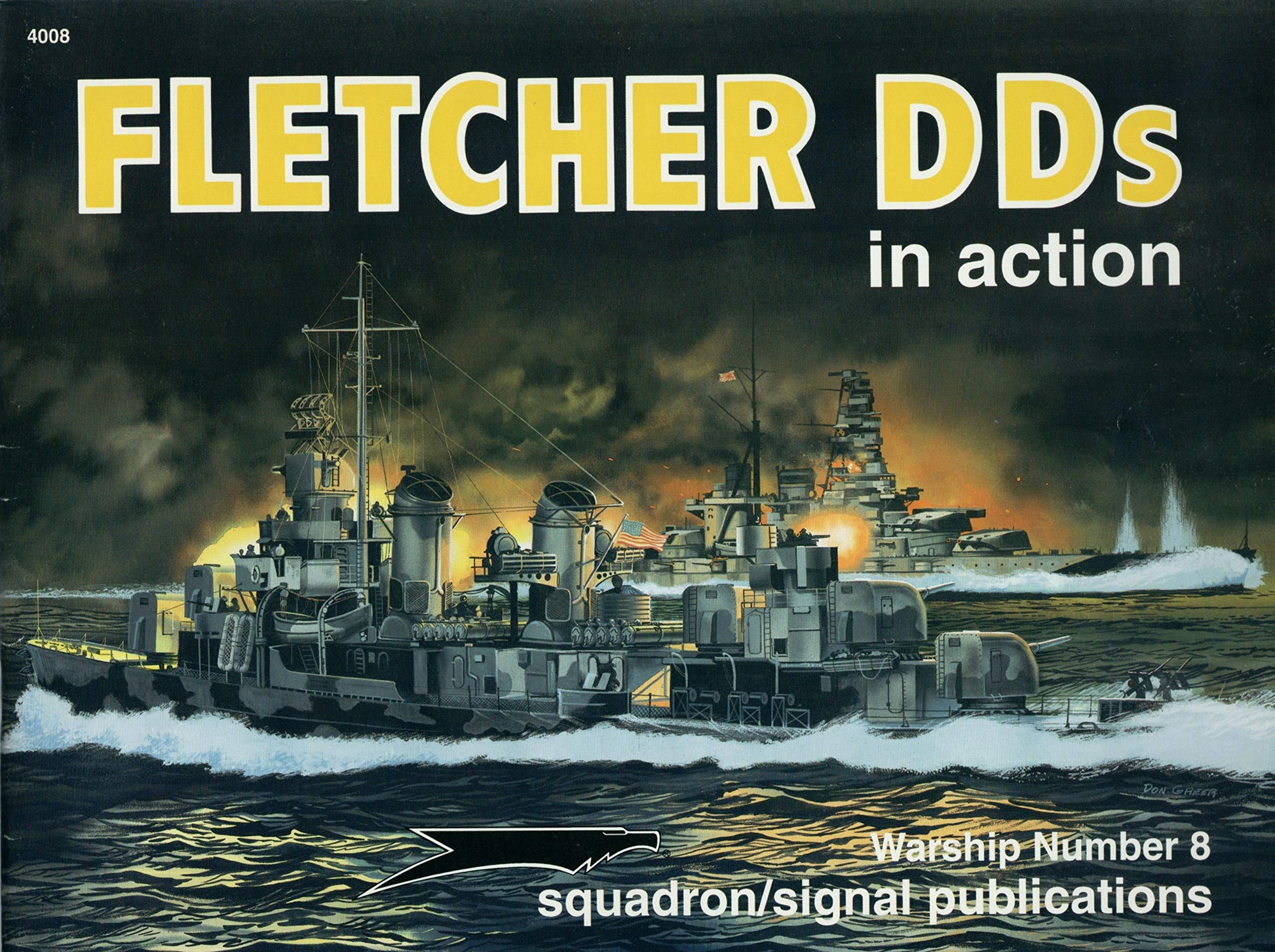 Fletcher DDs (US Destroyers) in action - Warships No. 8 used book depot