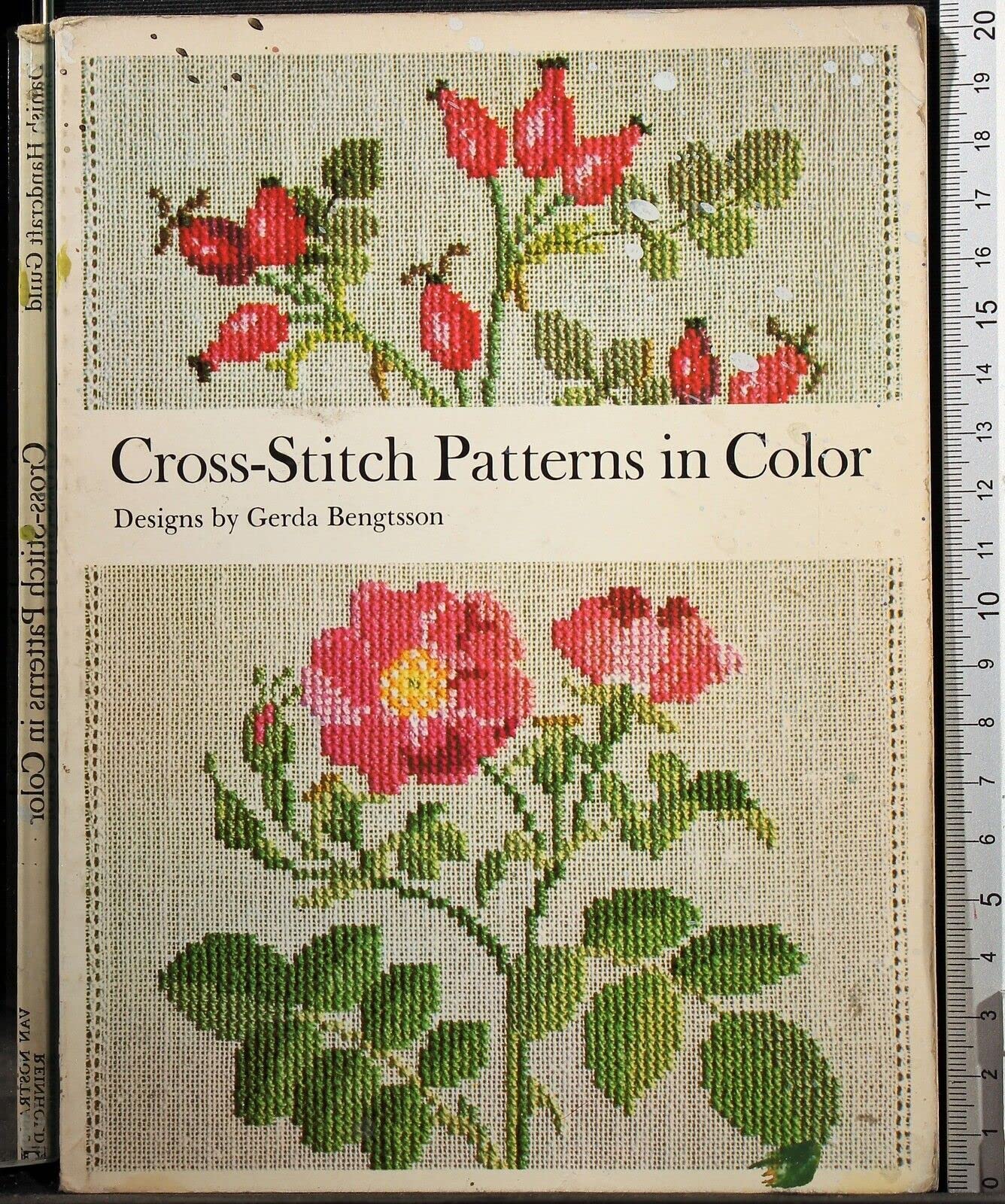 Cross-Stitch Patterns in Color (English and Danish Edition) used book depot