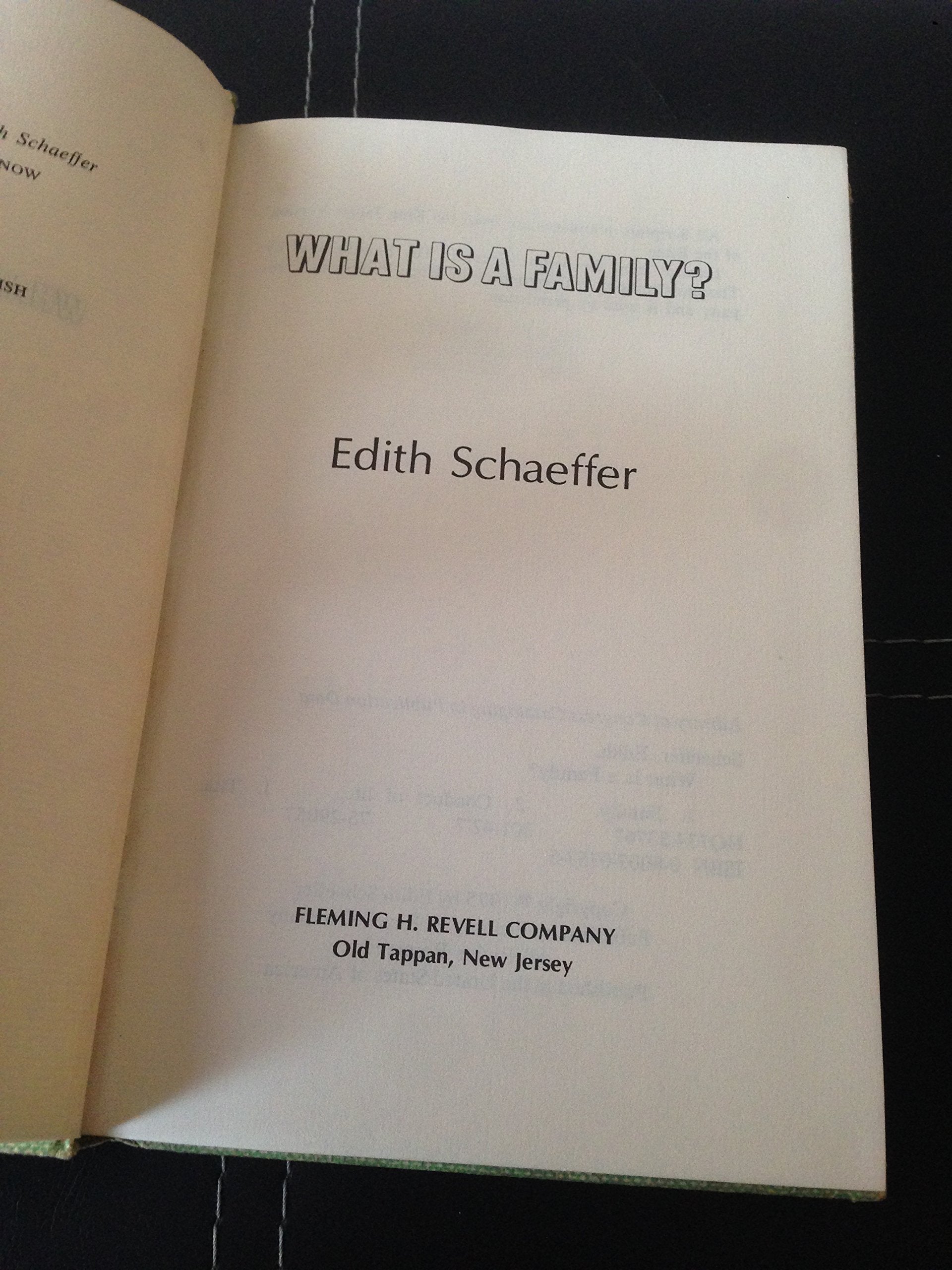 What is a family? used book depot