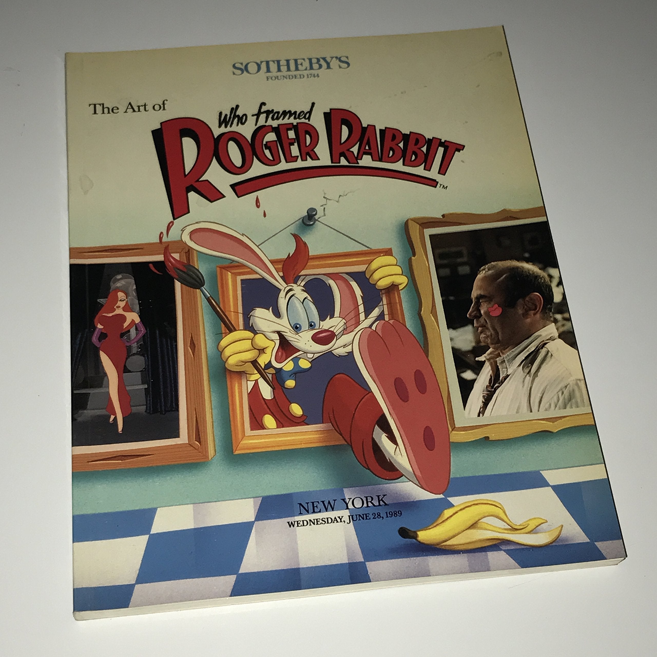 The Art of Who Framed Roger Rabbit used book depot