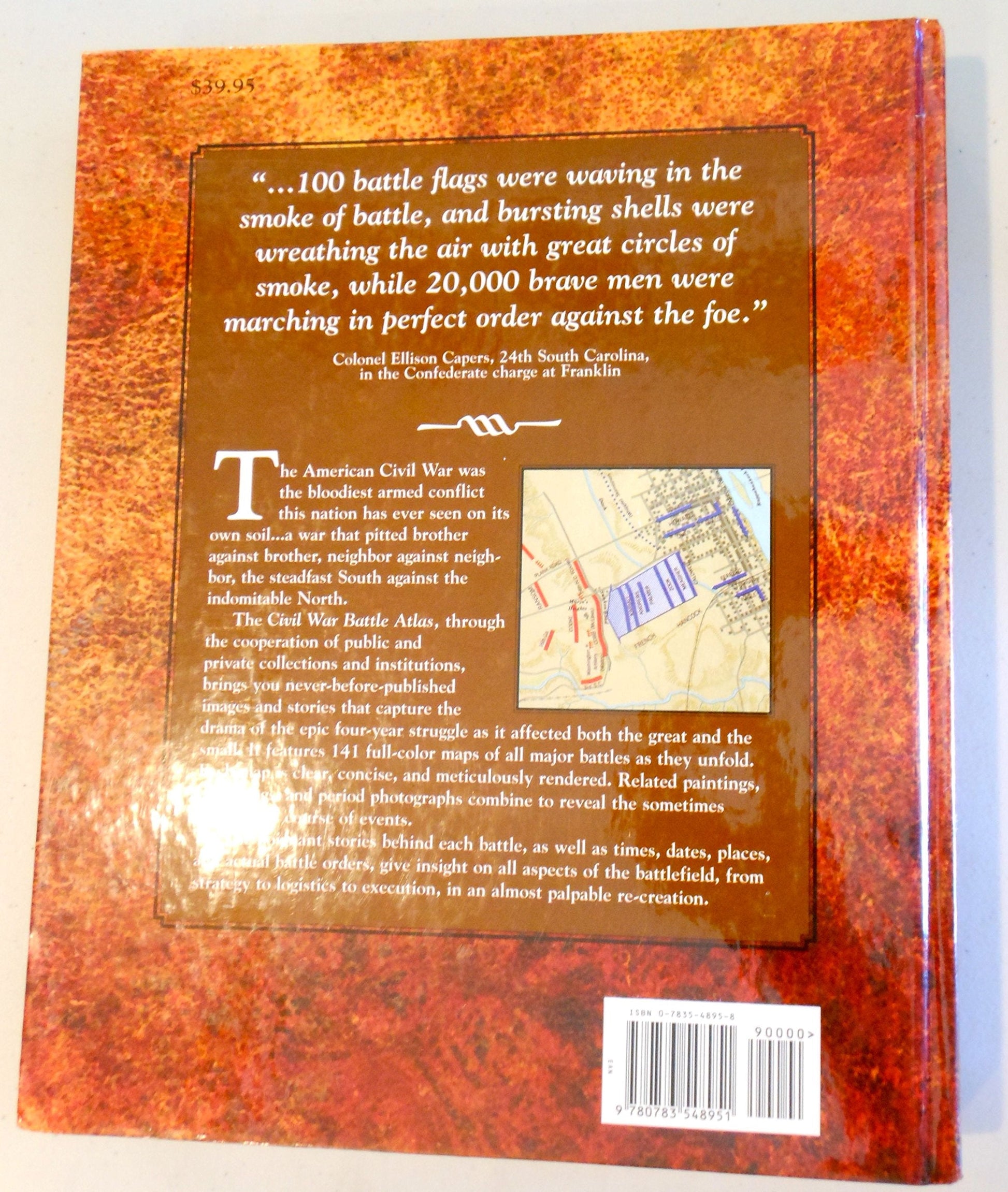 Echoes of Glory: Civil War Battle Atlas used book depot