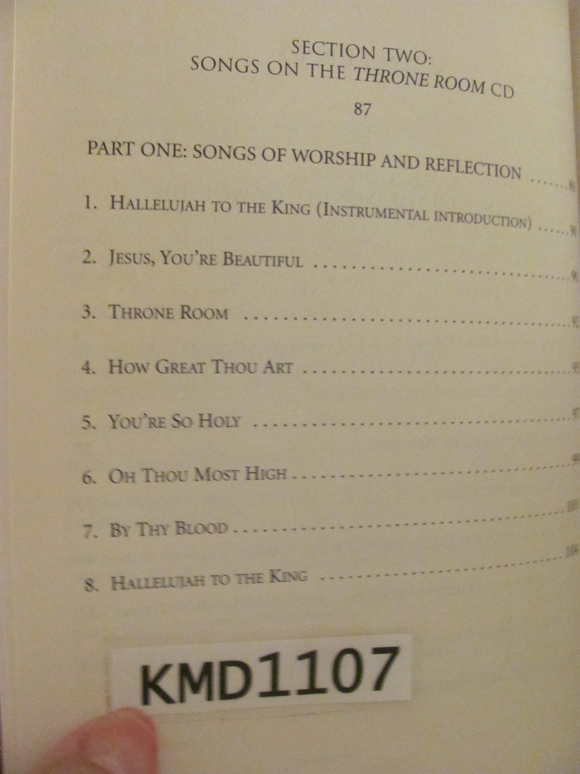 Throne Room: Ushered into the Presence of God used book depot