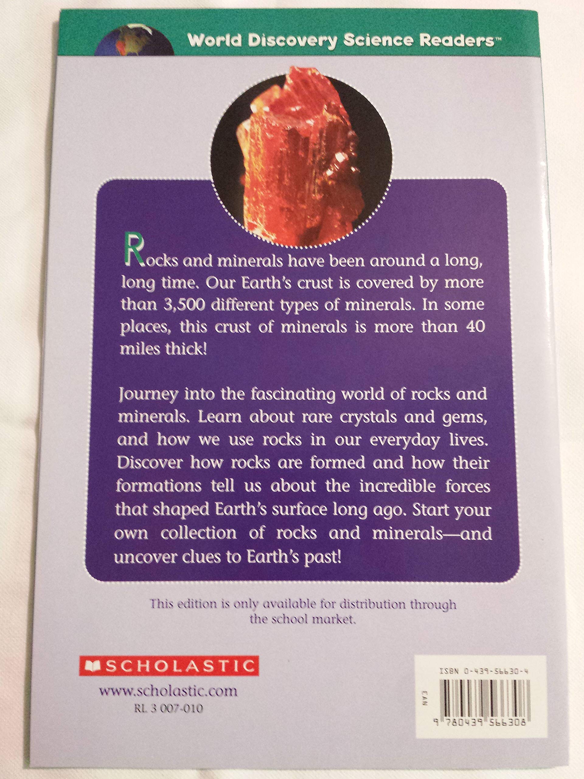 Rocks and Minerals (World Discovery Science Readers)