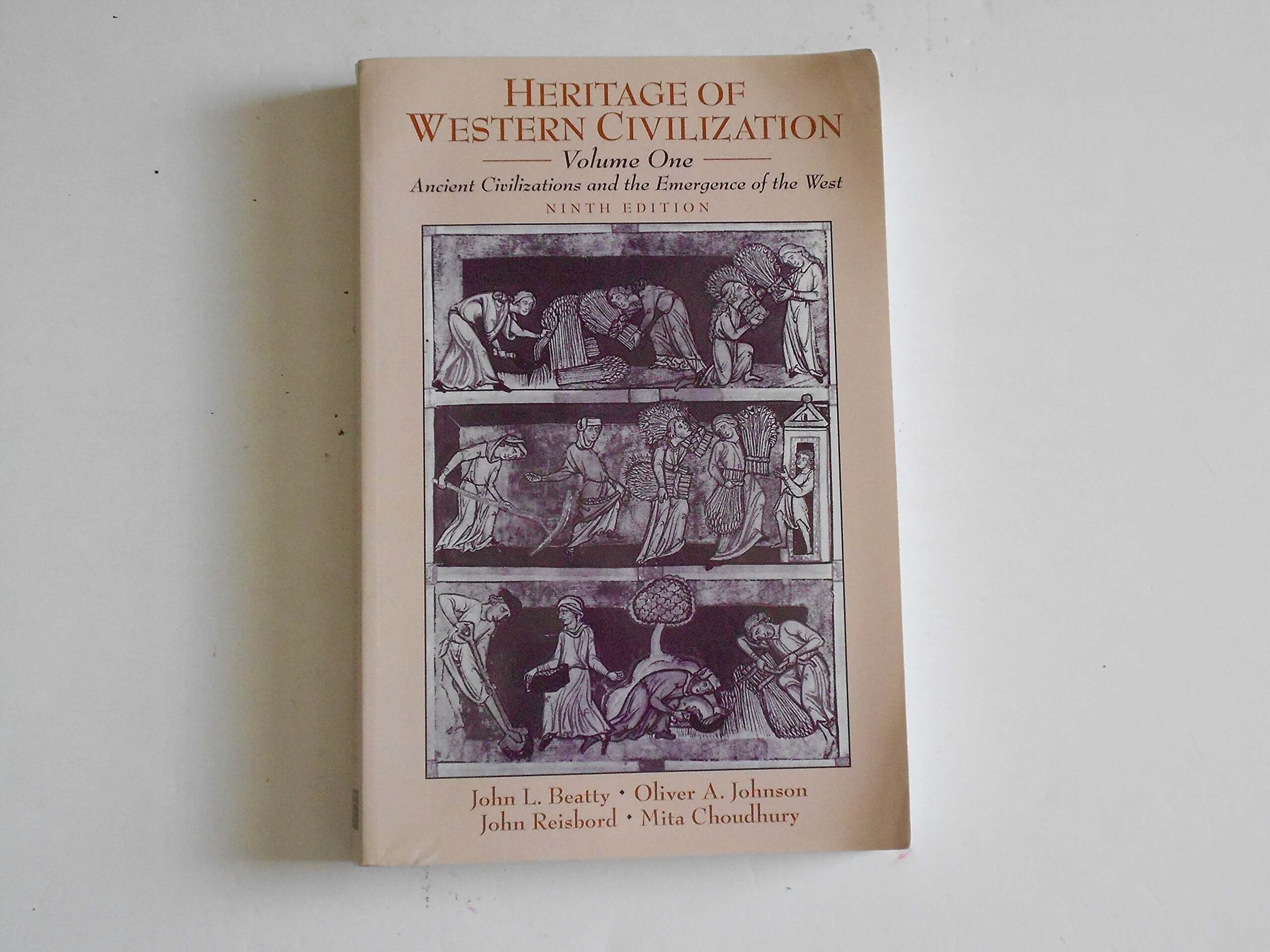 Heritage of Western Civilization, Volume I: Ancient Civilizations and the Emergence of the West (9th Edition) used book depot