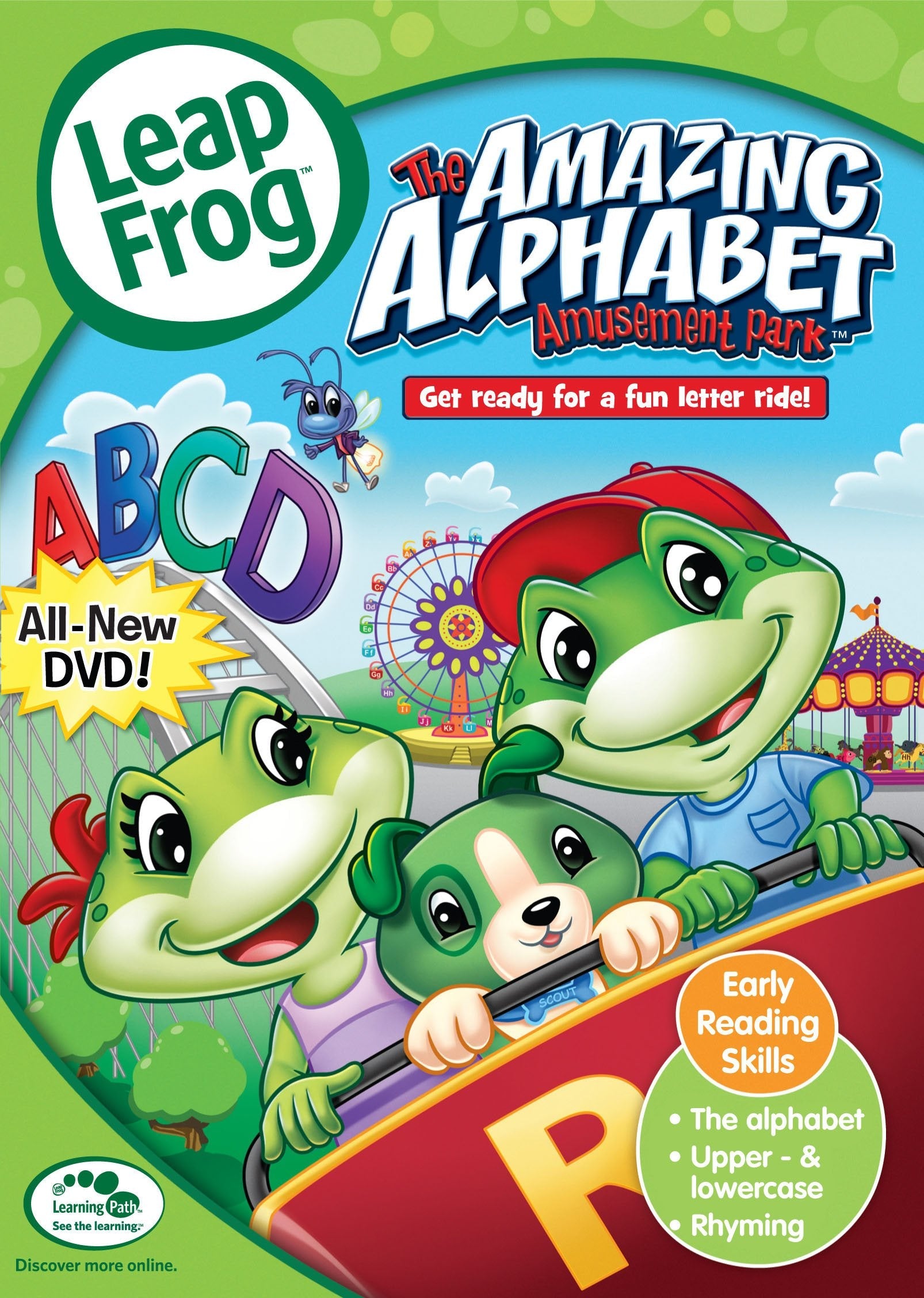 LeapFrog: The Amazing Alphabet Amusement Park used book depot