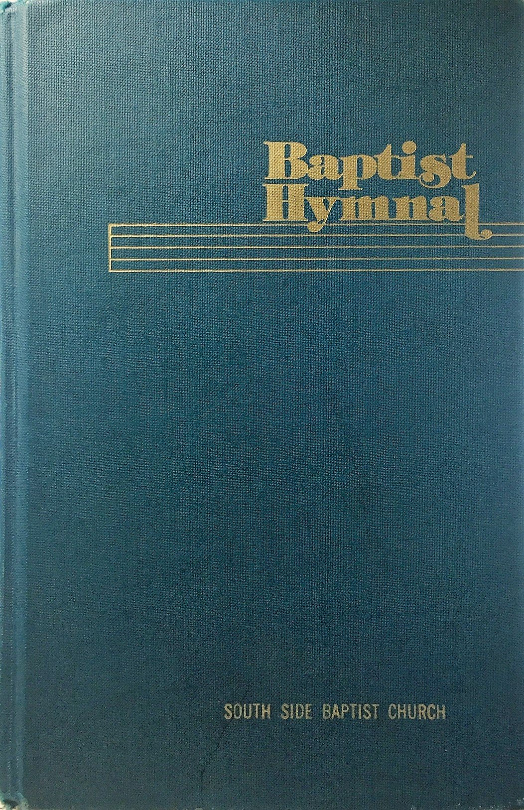 Baptist Hymnal (1975 Edition) Eleventh Printing 5550-01 Blue used book depot