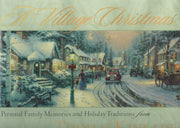 A Village Christmas: Personal Family Memories and Holiday Traditions from Thomas Kinkade used book depot