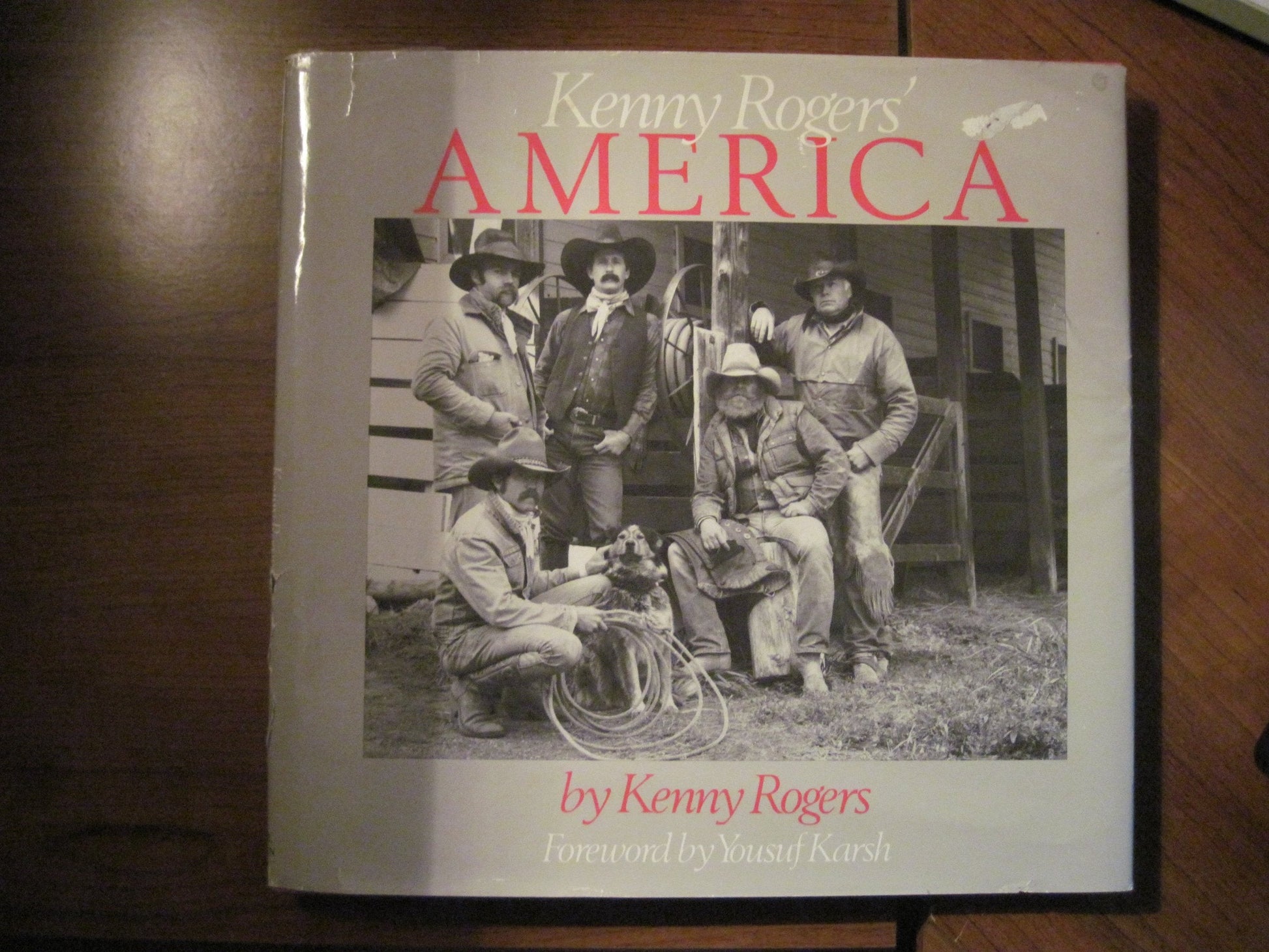 Kenny Roger's America used book depot