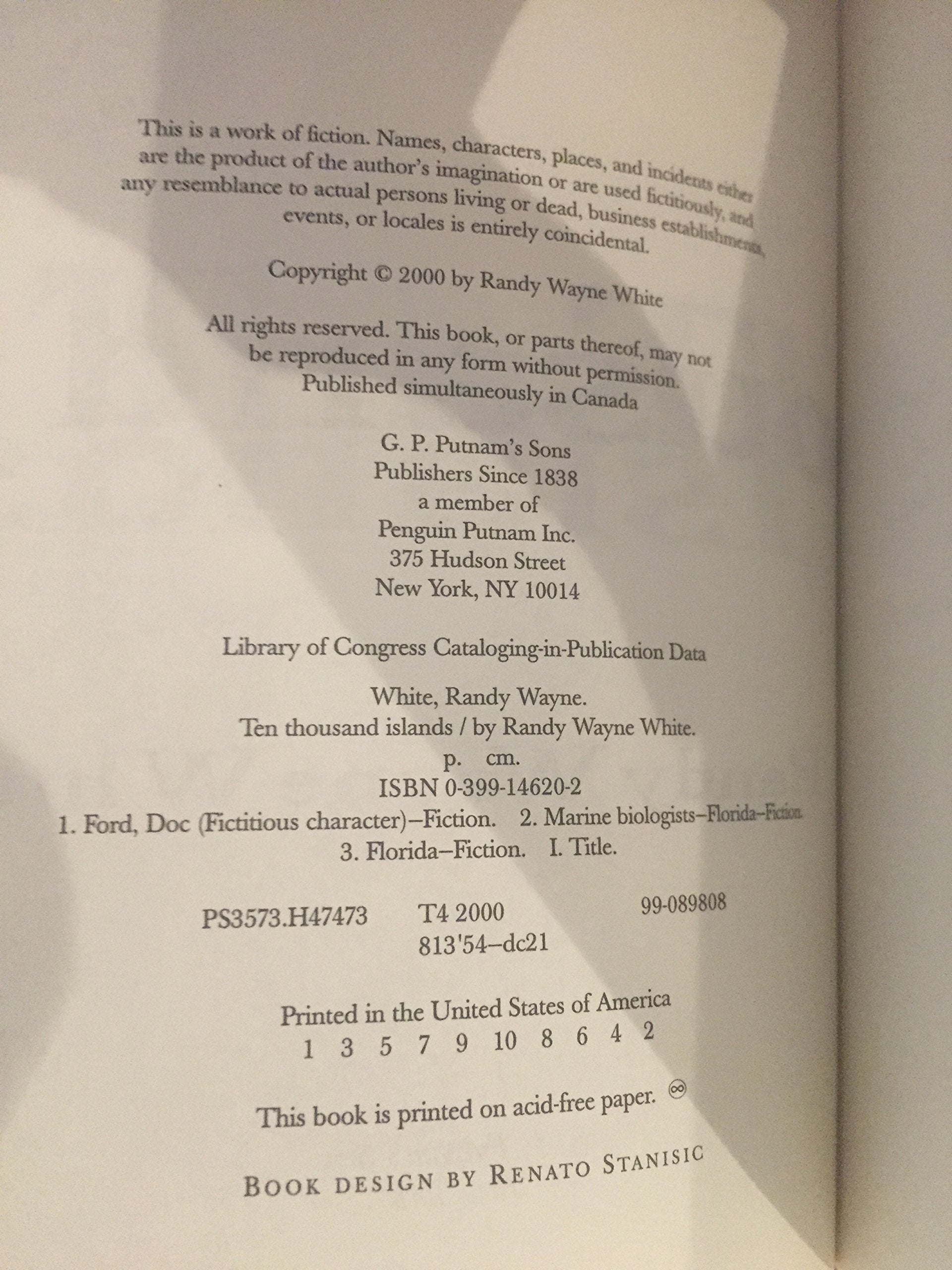 Ten Thousand Islands (Doc Ford) used book depot