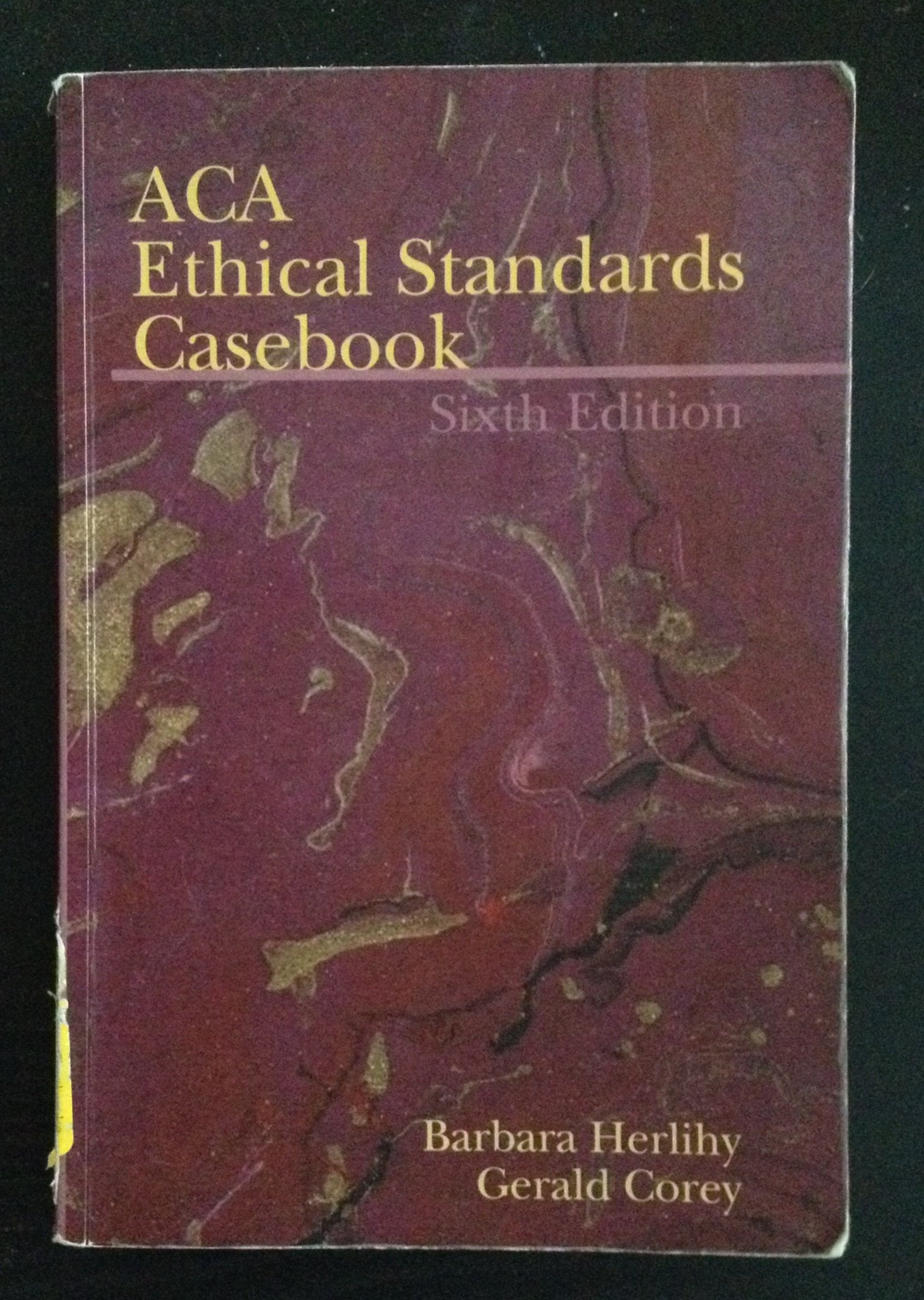 ACA Ethical Standards Casebook used book depot