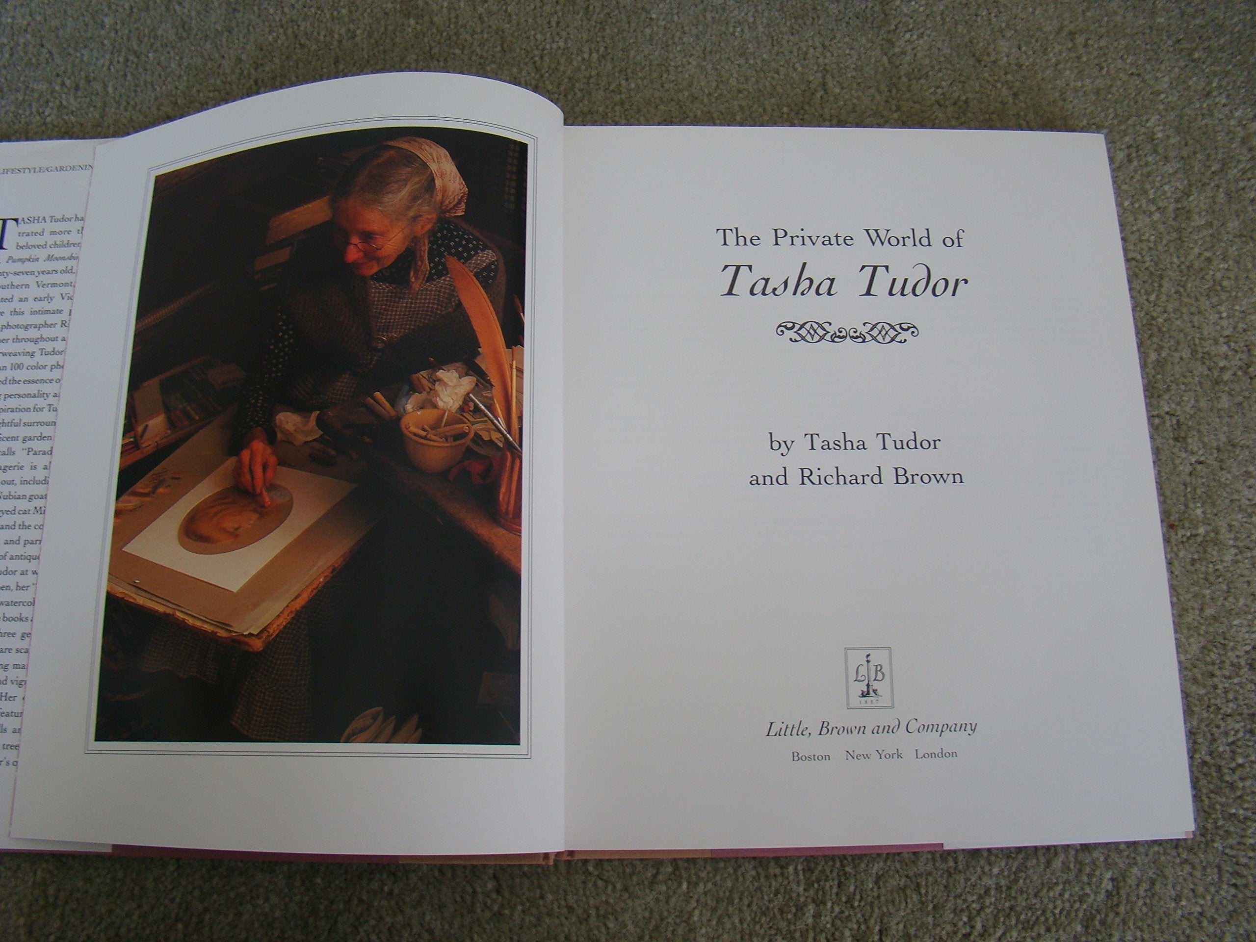 The Private World of Tasha Tudor used book depot