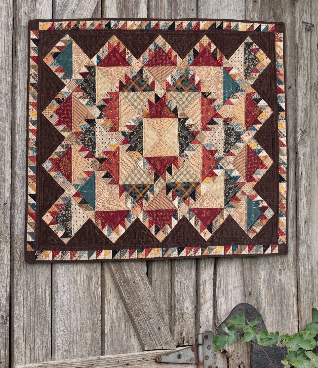 The Blue and the Gray: Quilt Patterns using Civil War Fabrics used book depot