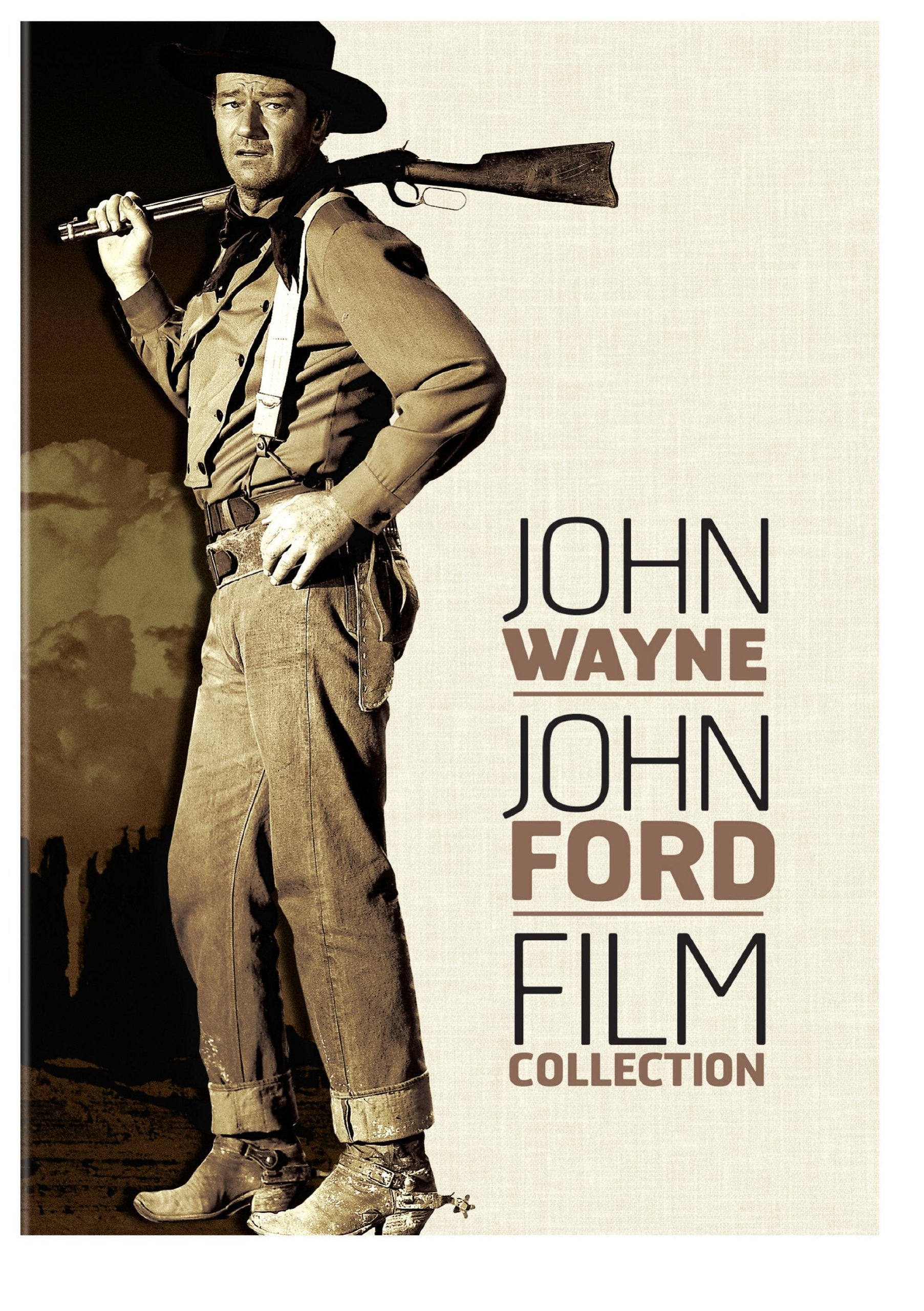 John Wayne: John Ford Film Collection (The Searchers / Fort Apache / She Wore a Yellow Ribbon / They Were Expendable / 3 Godfathers / The Wings of Eagles) used book depot