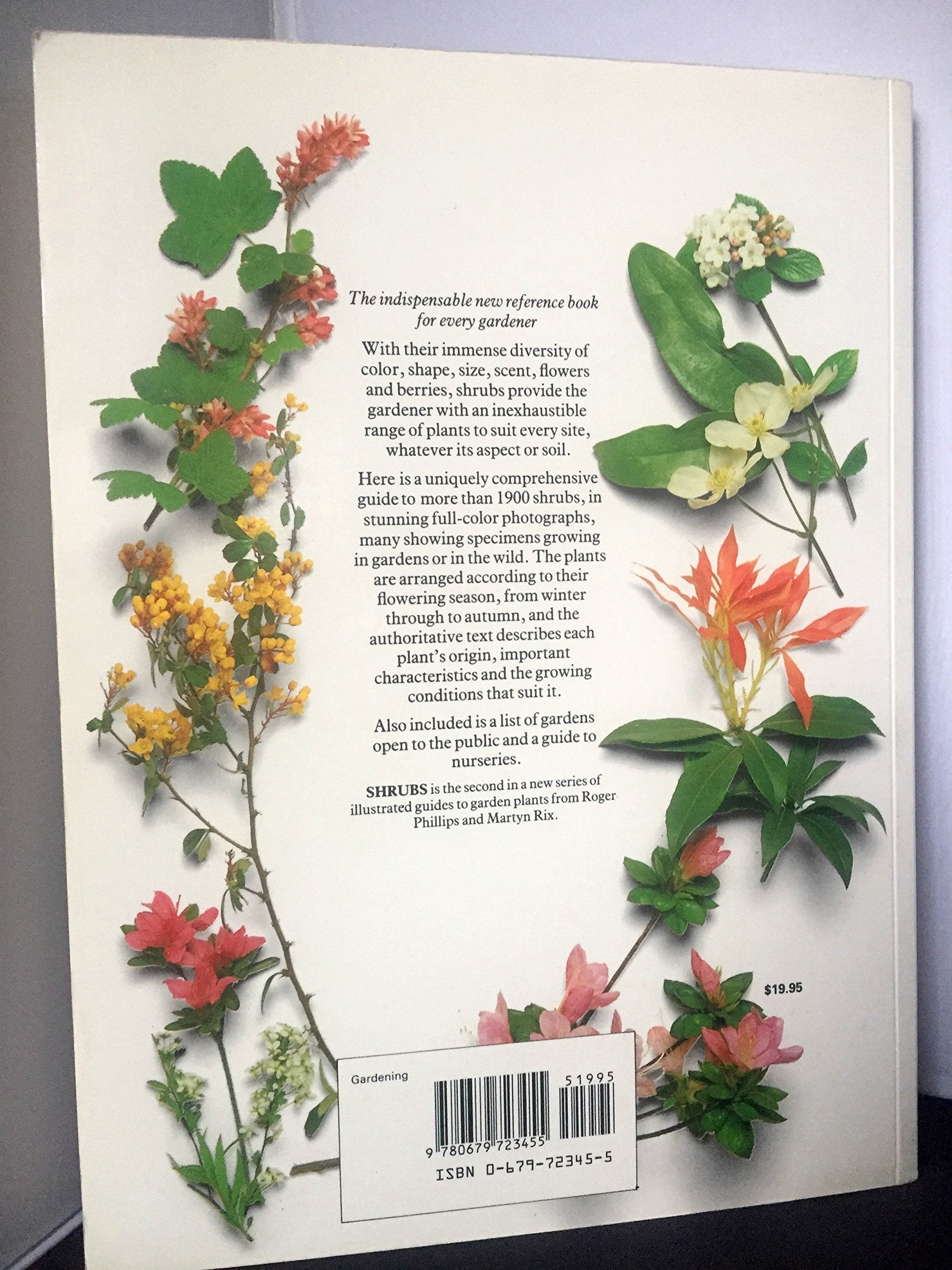 The Random House Book of Shrubs used book depot
