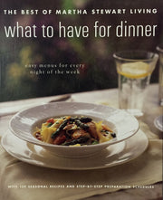 What to Have for Dinner used book depot