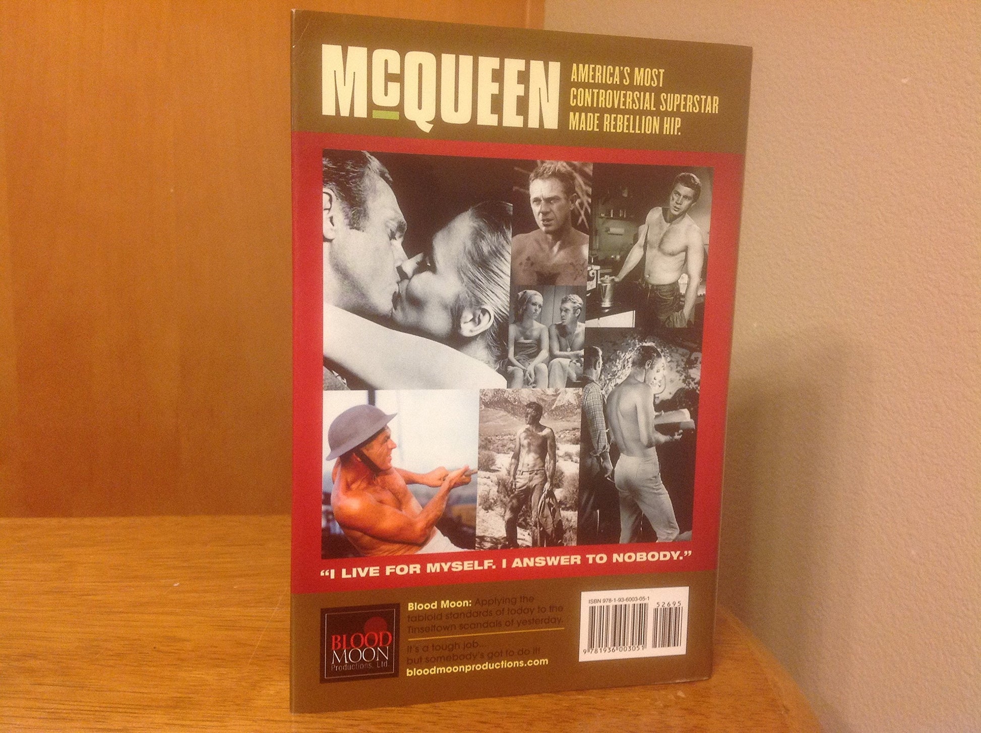 Steve McQueen, King of Cool: Tales of a Lurid Life used book depot