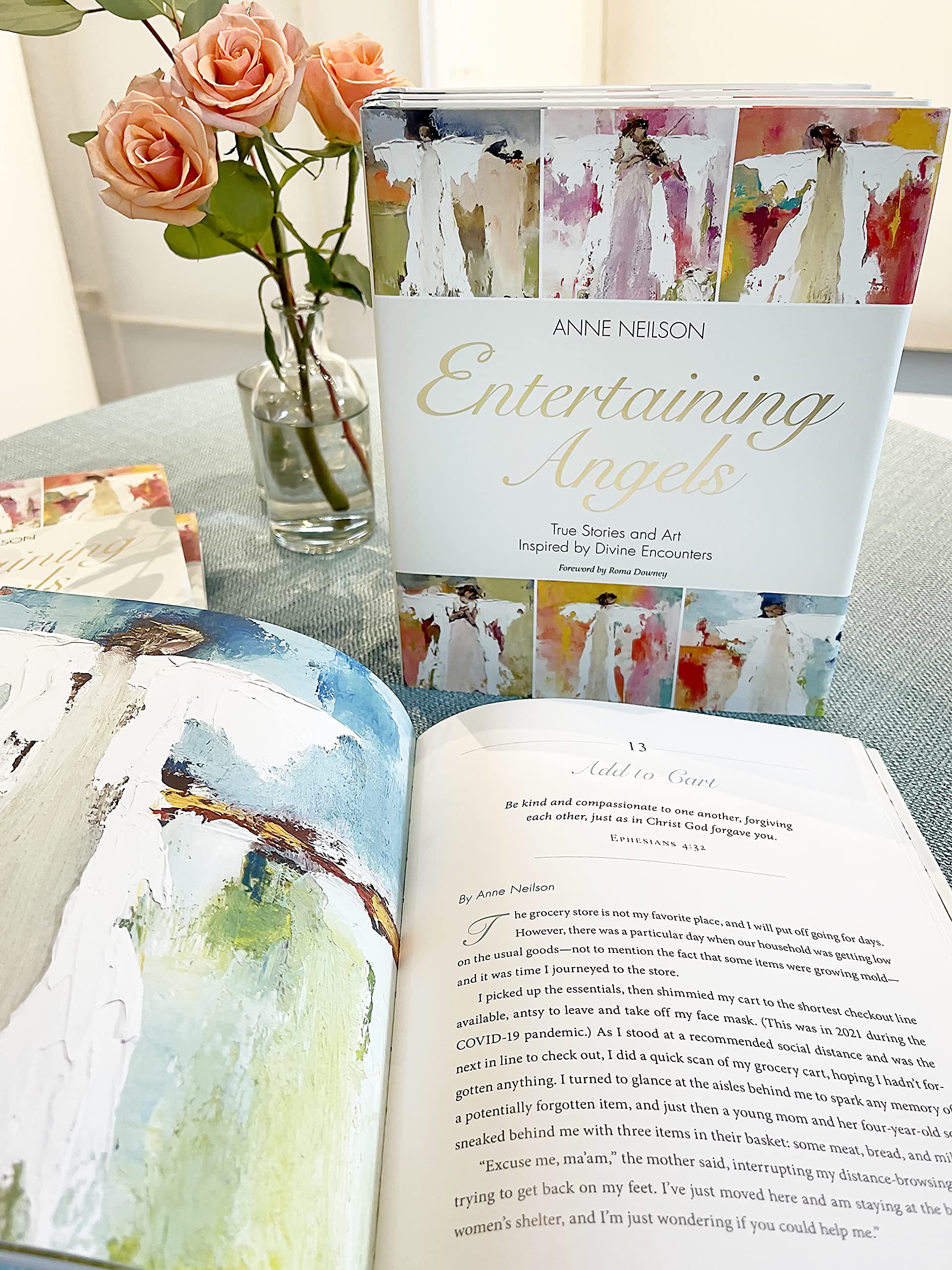 Entertaining Angels: True Stories and Art Inspired by Divine Encounters used book depot