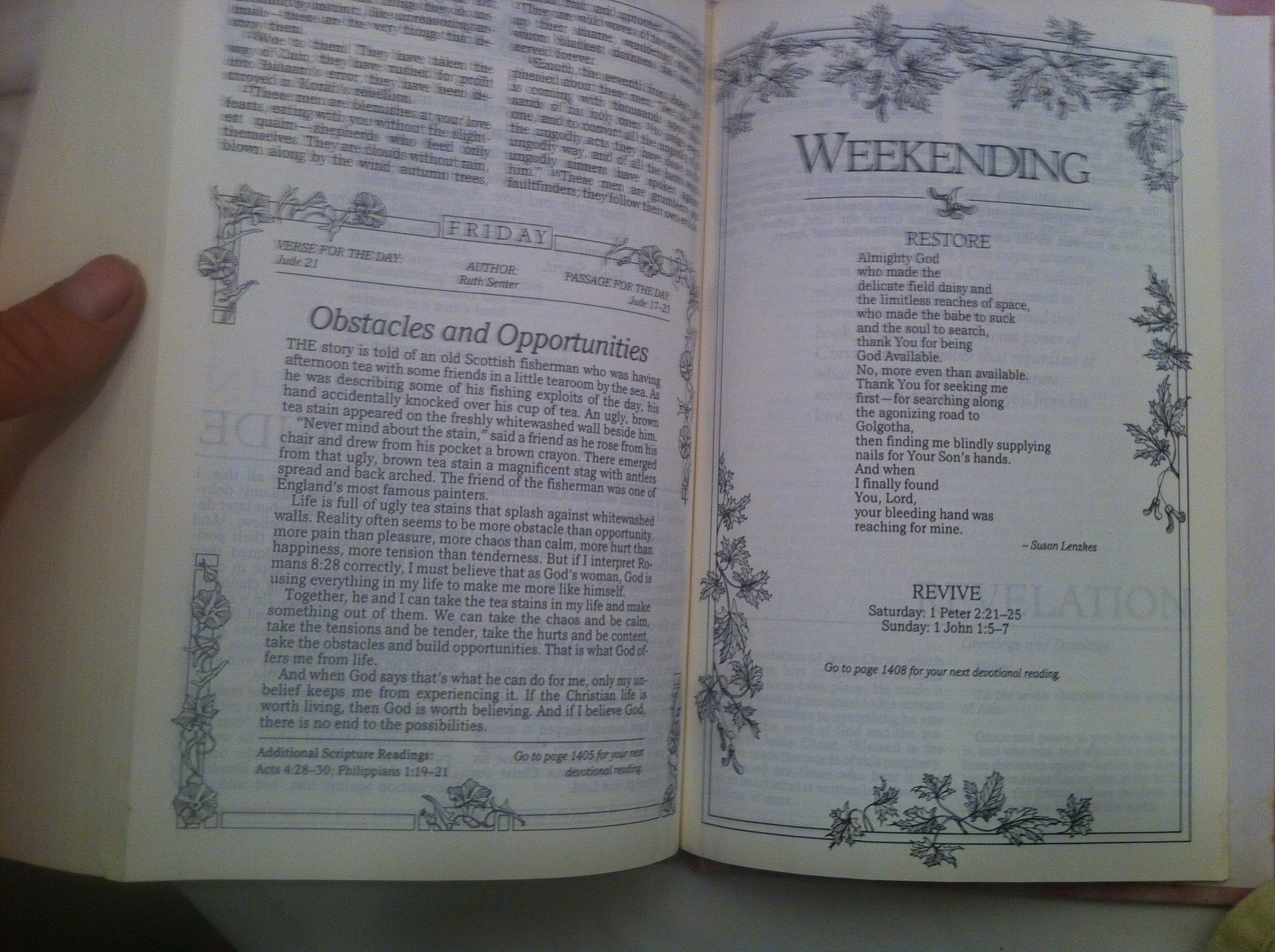 NIV Womens Devotional Bible used book depot