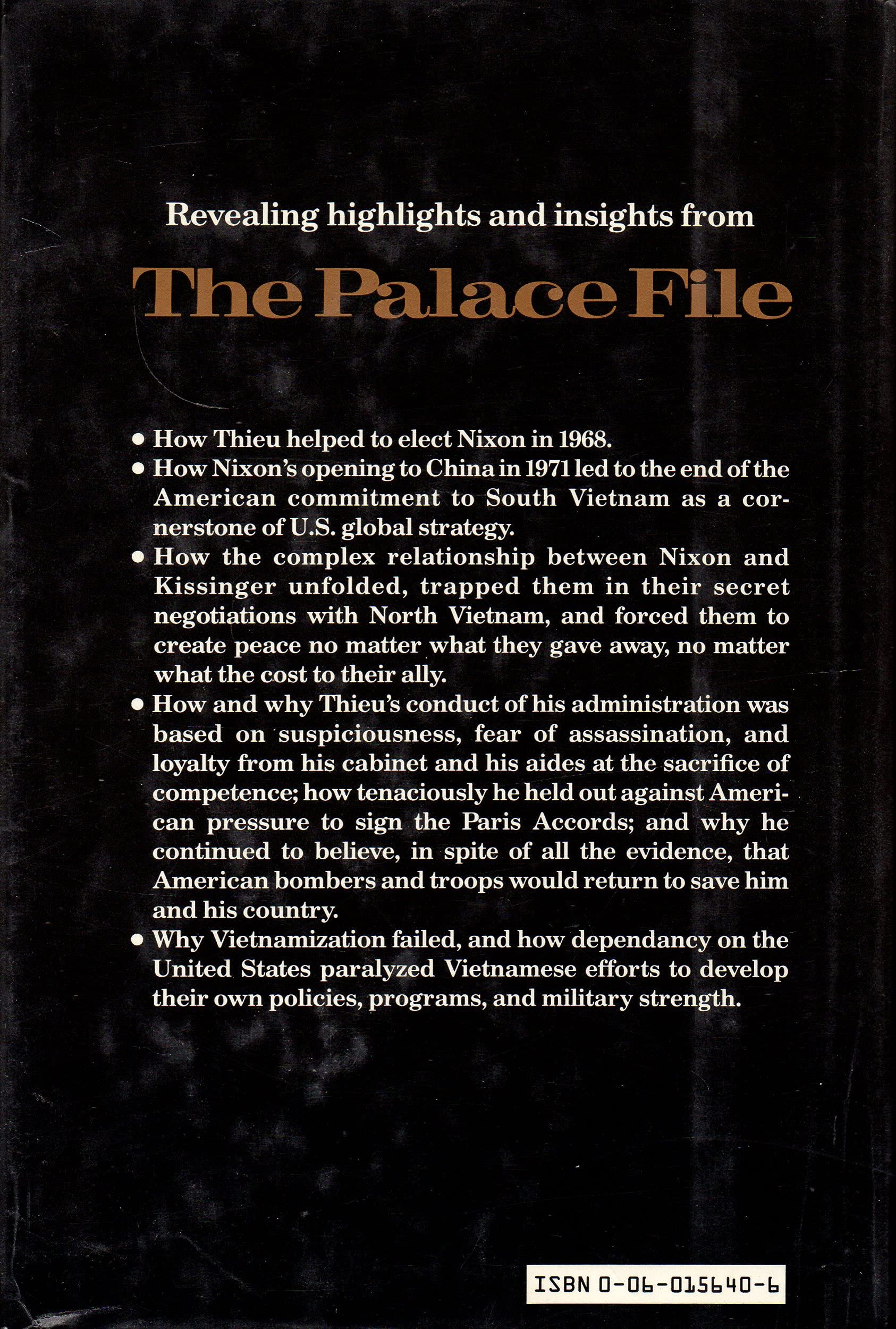 The Palace File used book depot