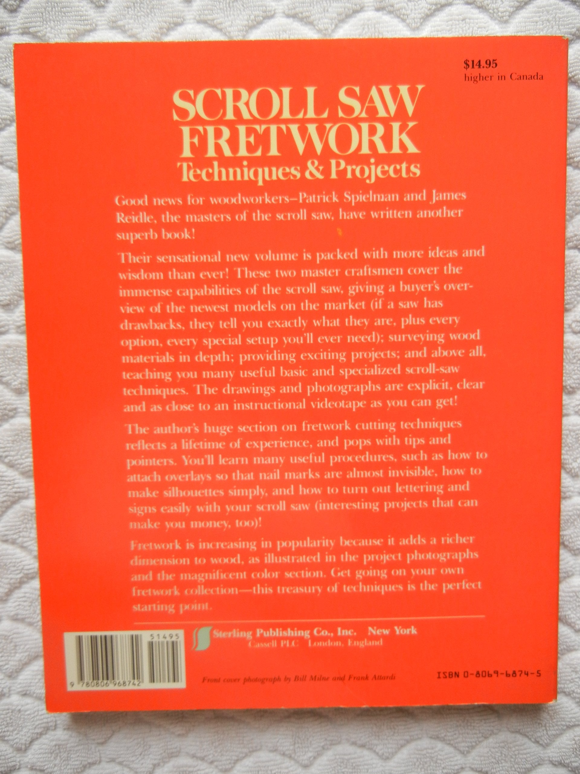 Scroll Saw Fretwork Techniques and Projects used book depot