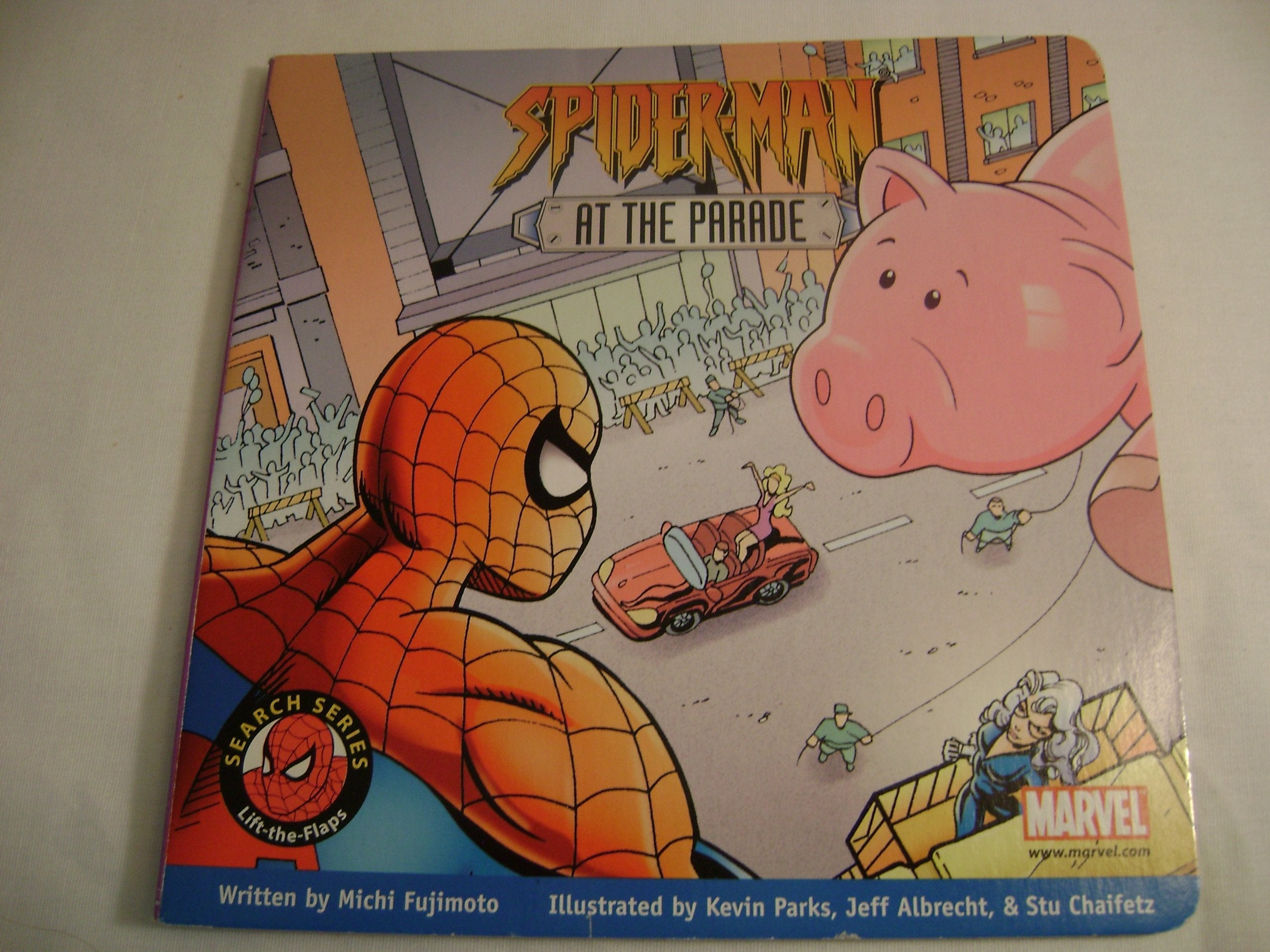 Spiderman at the Parade (Spiderman Lift-a-Flap Search Series) used book depot
