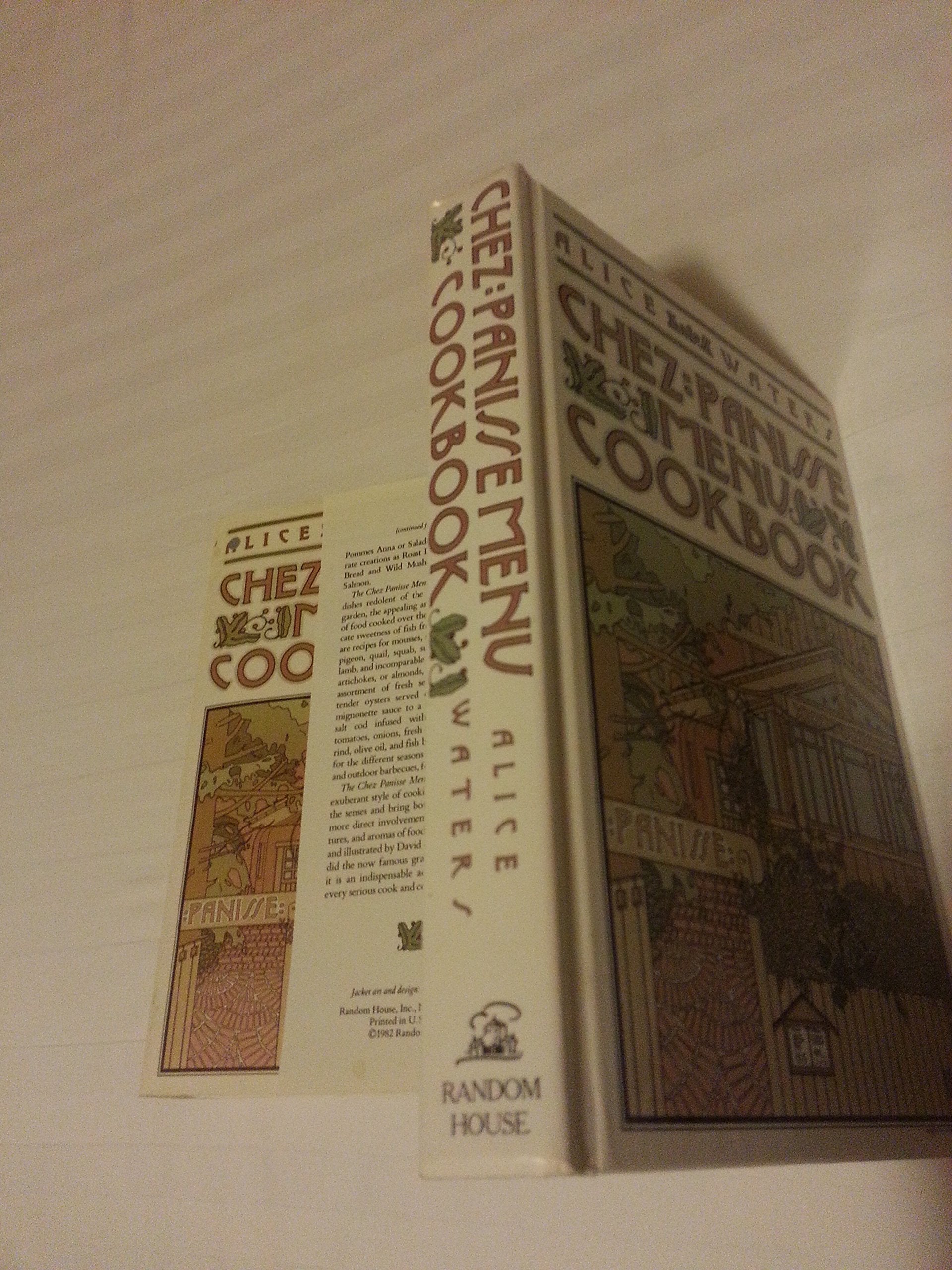 Chez Panisse Menu Cookbook used book depot