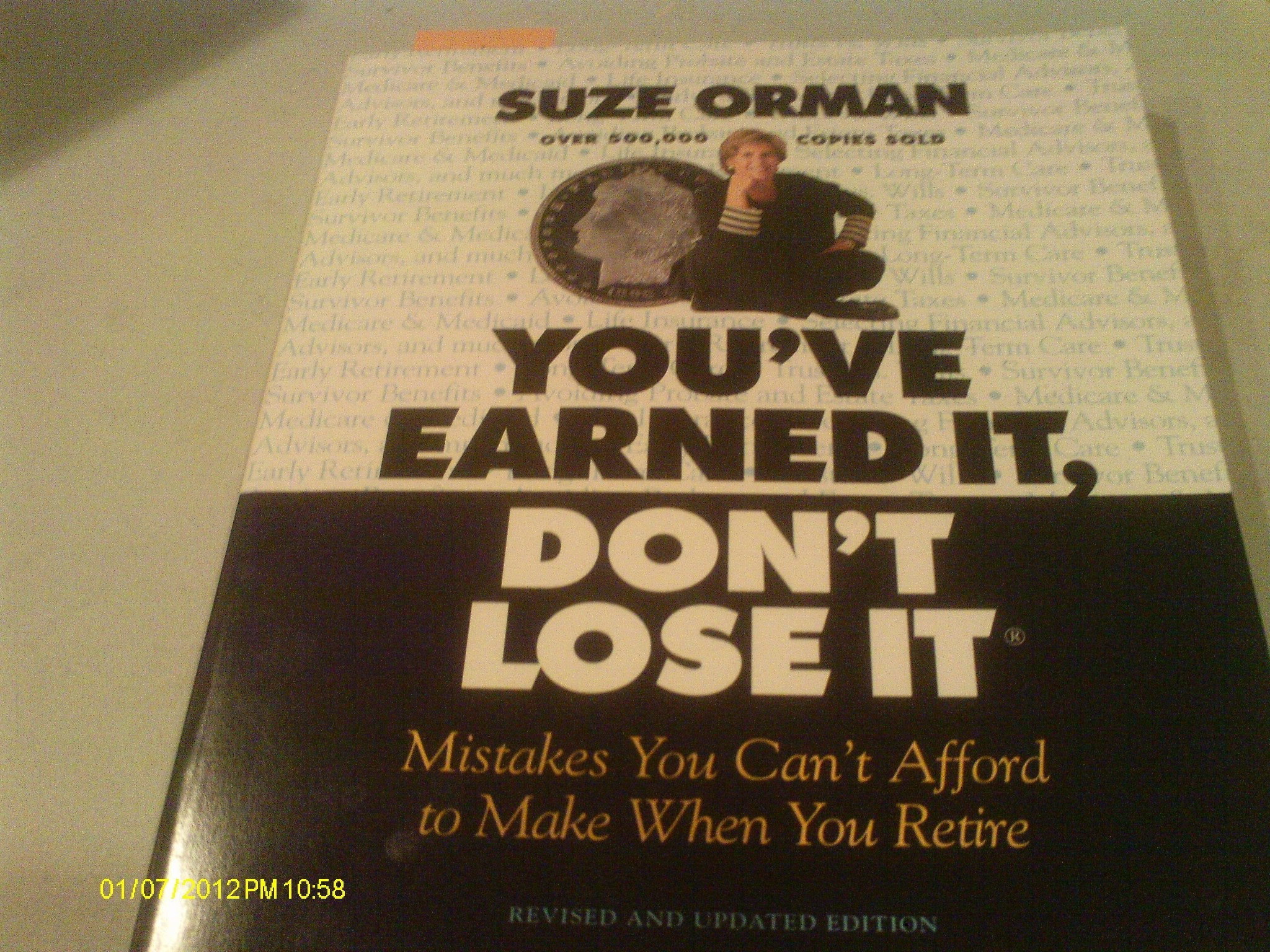 You've Earned It, Don't Lose It: Mistakes You Can't Afford to Make When You Retire used book depot