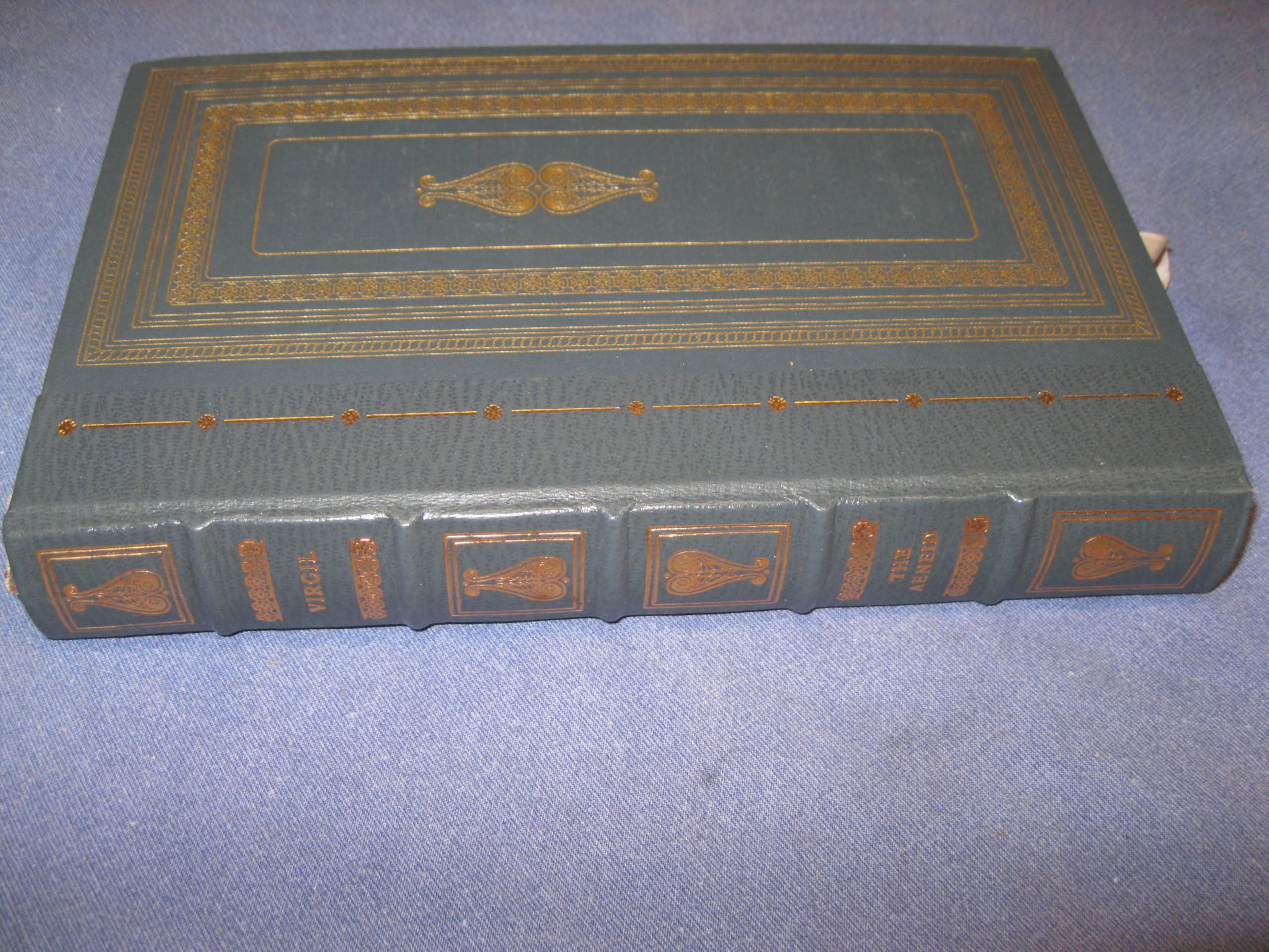 Rare Virgil, translation Of John Dryden / FRANKLIN LIBRARY THE AENEID 1982 used book depot