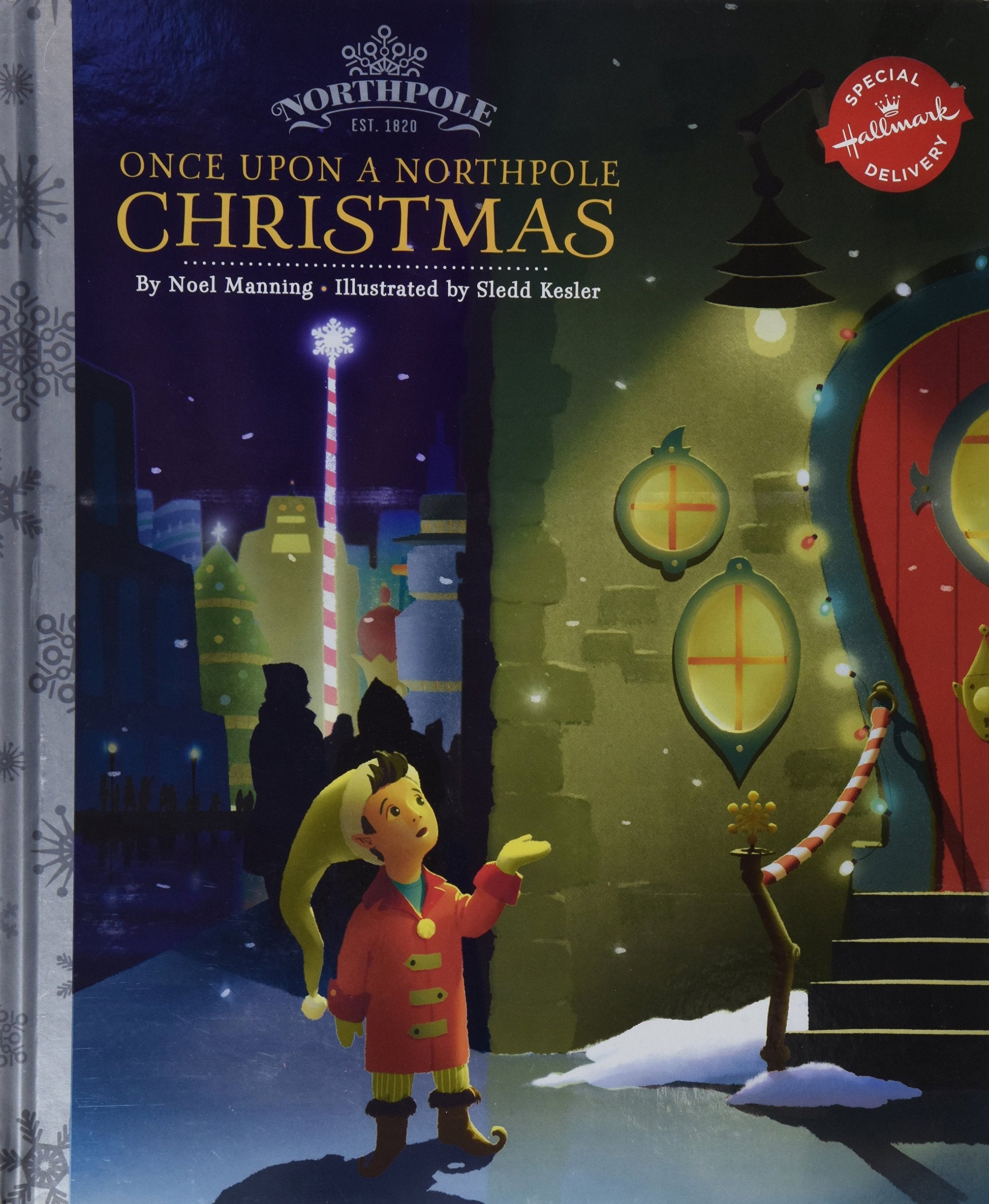 Hallmark Book: Once Upon a Northpole Christmas used book depot
