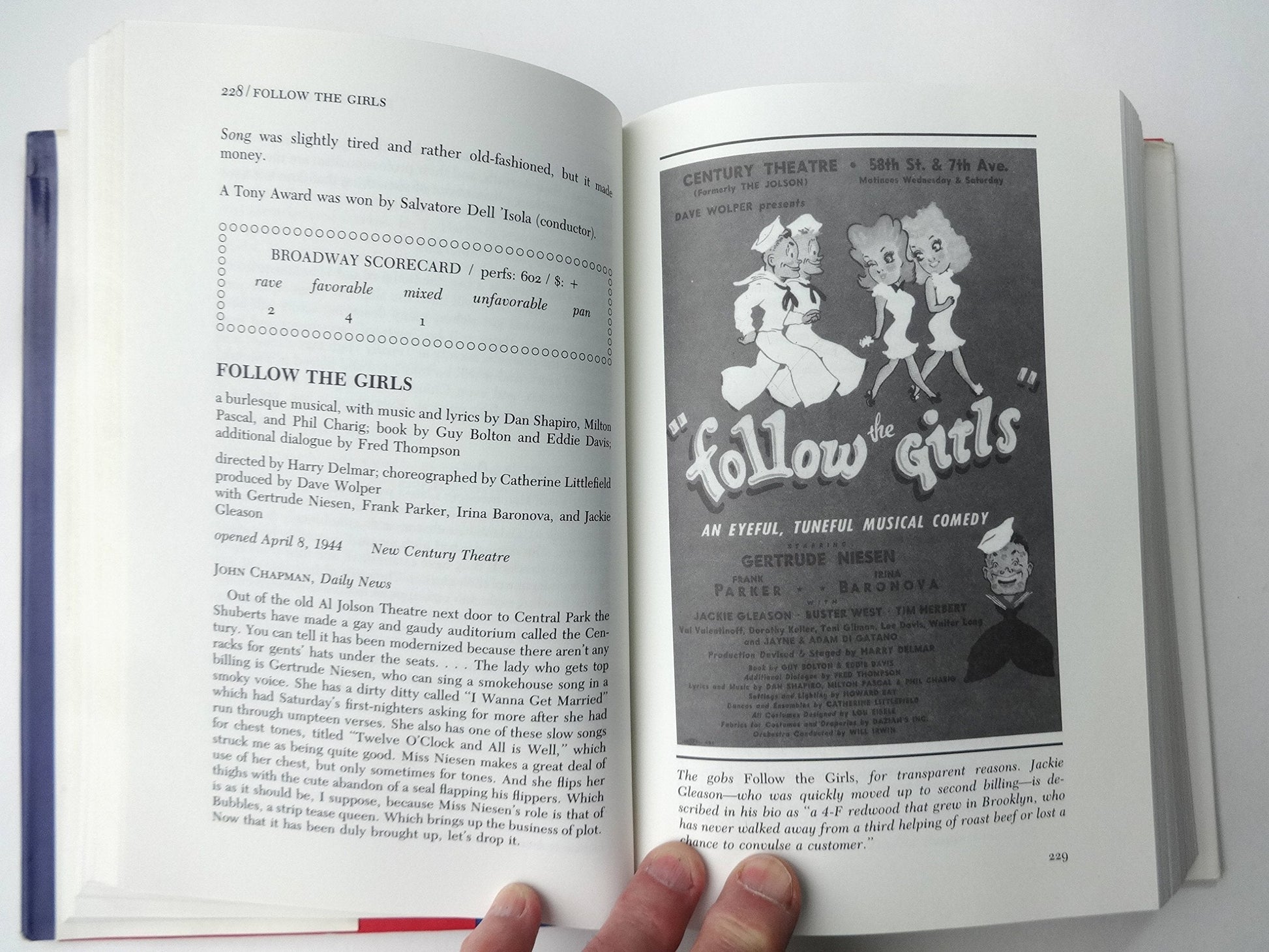 Opening Night on Broadway: A Critical Quotebook of the Golden Era of the Musical Theatre, Oklahoma! used book depot