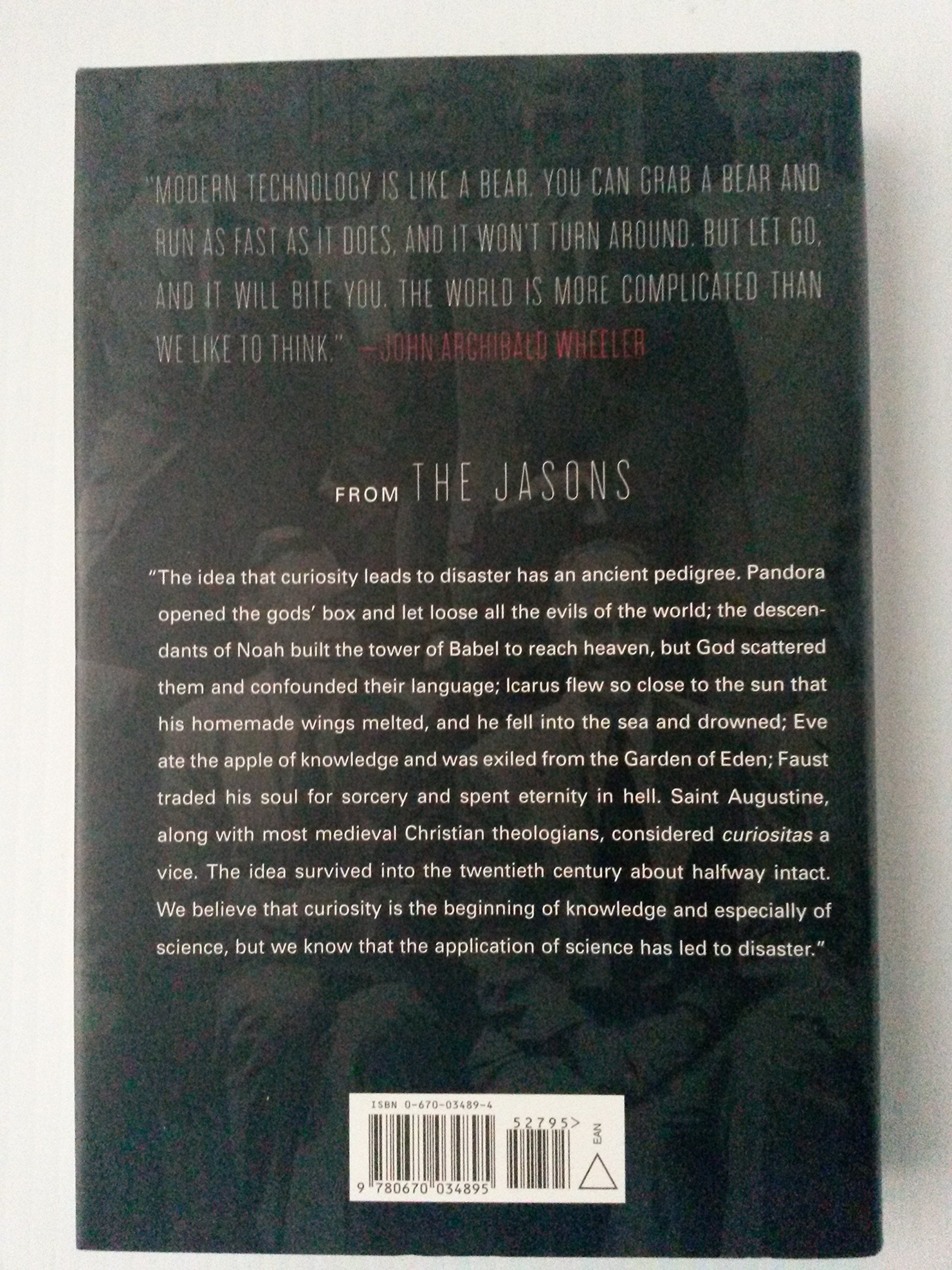 The Jasons: The Secret History of Science's Postwar Elite used book depot