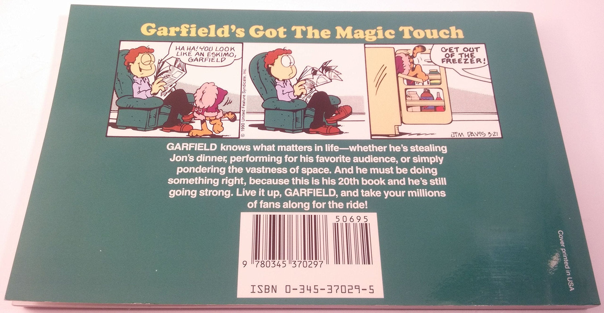 Garfield Takes Up Space: His 20th Book used book depot