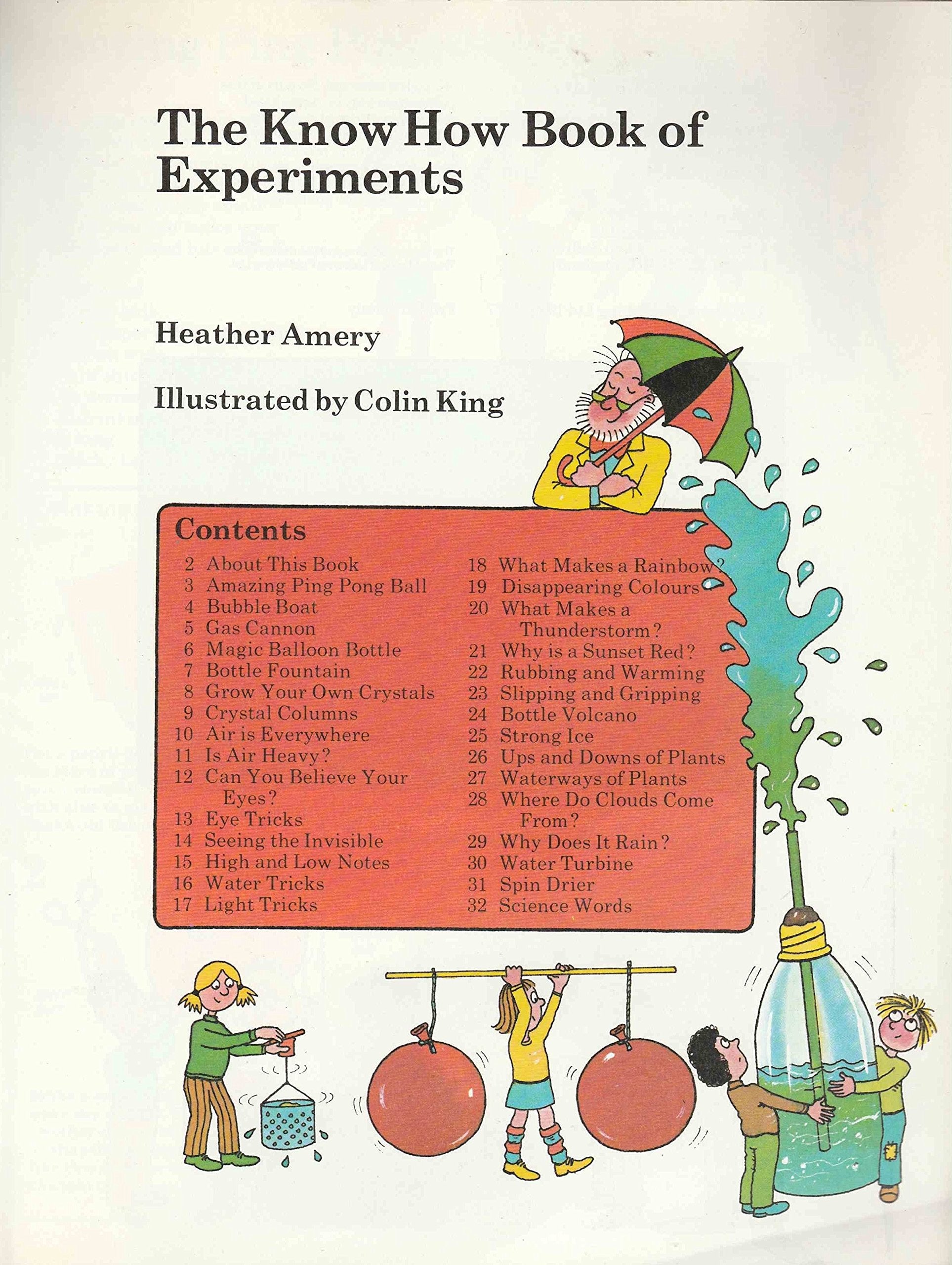 Know How Book of Experiments