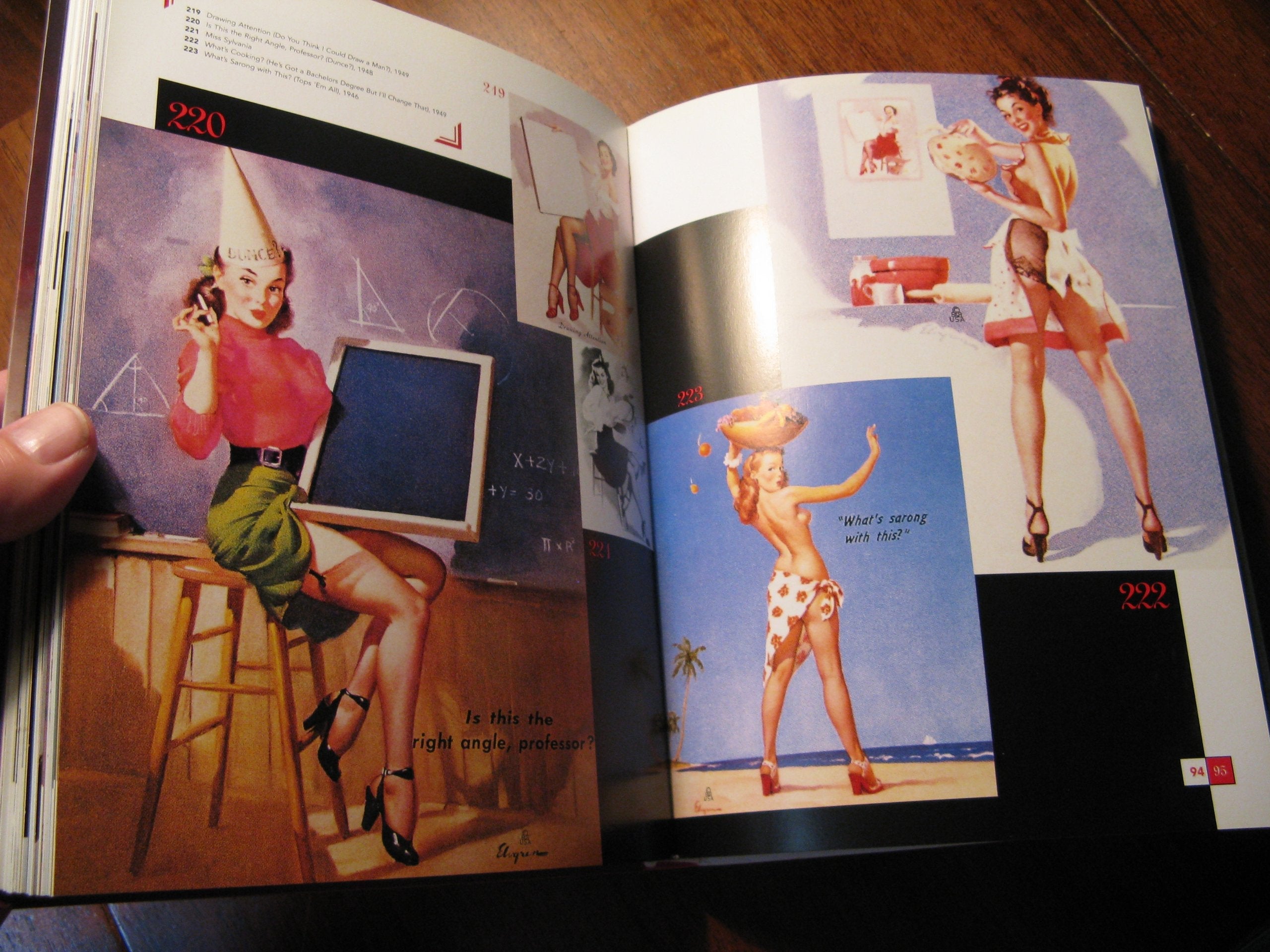 Gil Elvgren: All his glamourous American pin-ups used book depot