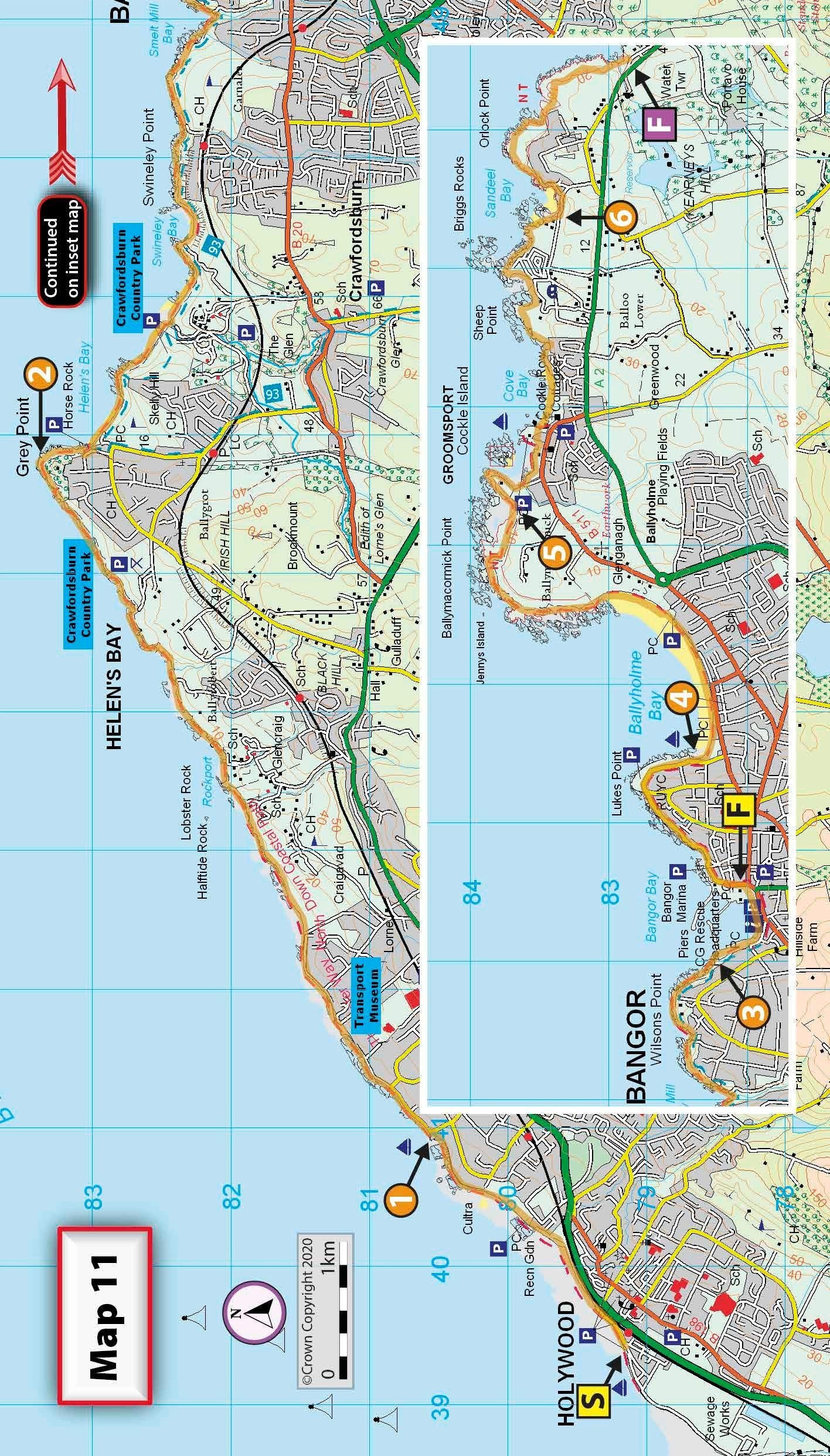 Northern Ireland: The Unmissable Walks: Real OSNI Maps 1:25,000/1:50,000 (Walking Northern Ireland) used book depot