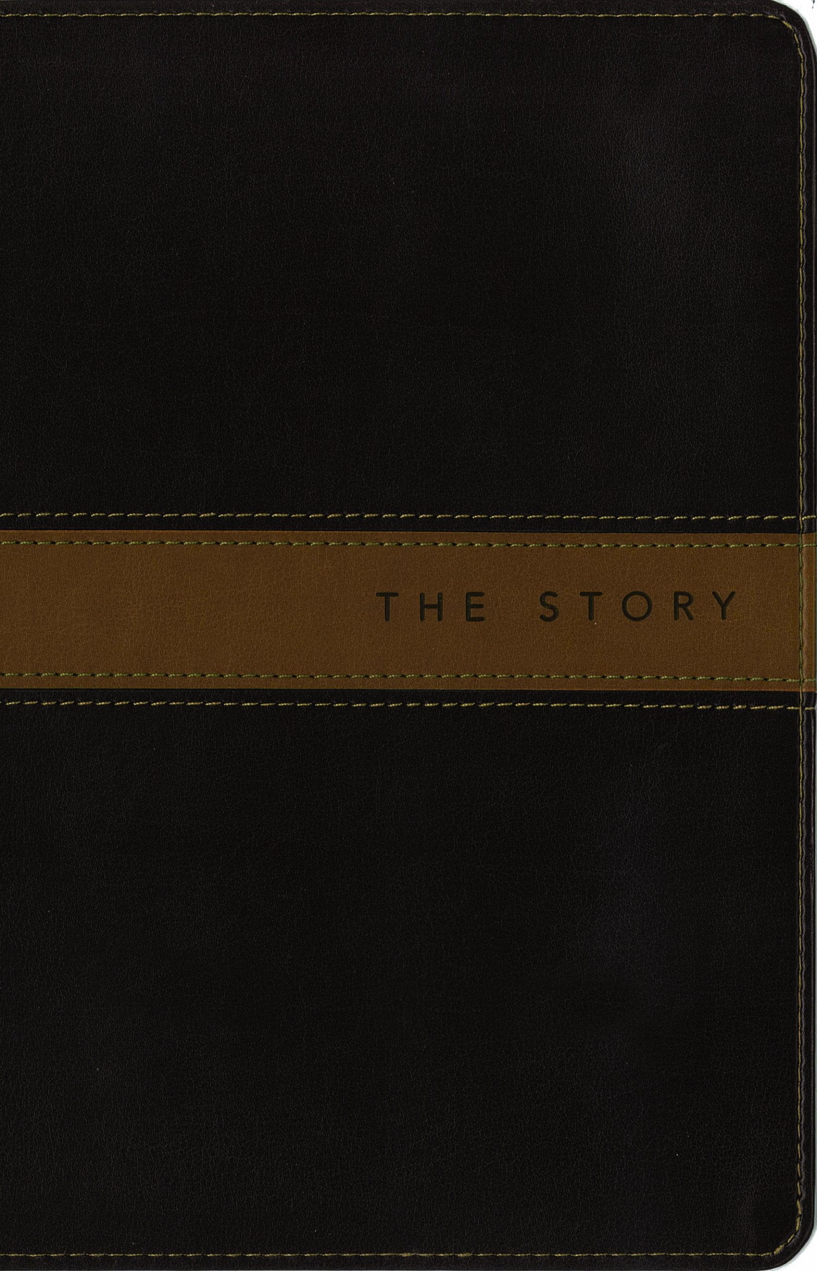 NIV, The Story, Leathersoft, Brown/Tan: The Bible as One Continuing Story of God and His People
