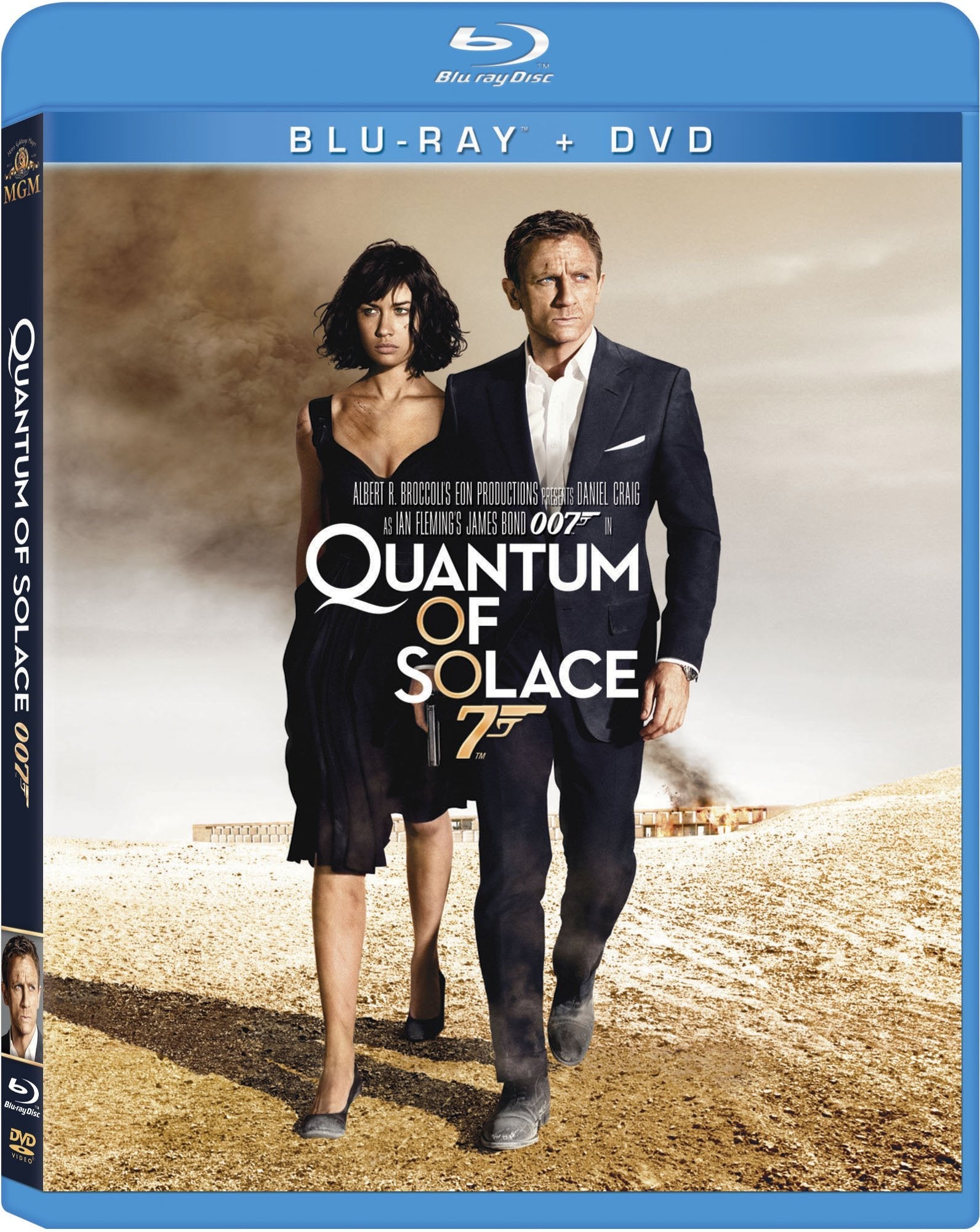 Quantum of Solace (Blu-Ray + DVD Combo) used book depot