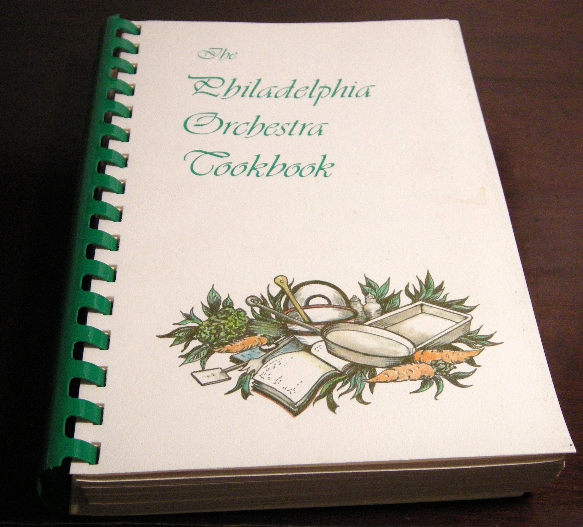 The Philadelphia Orchestra Cookbook used book depot