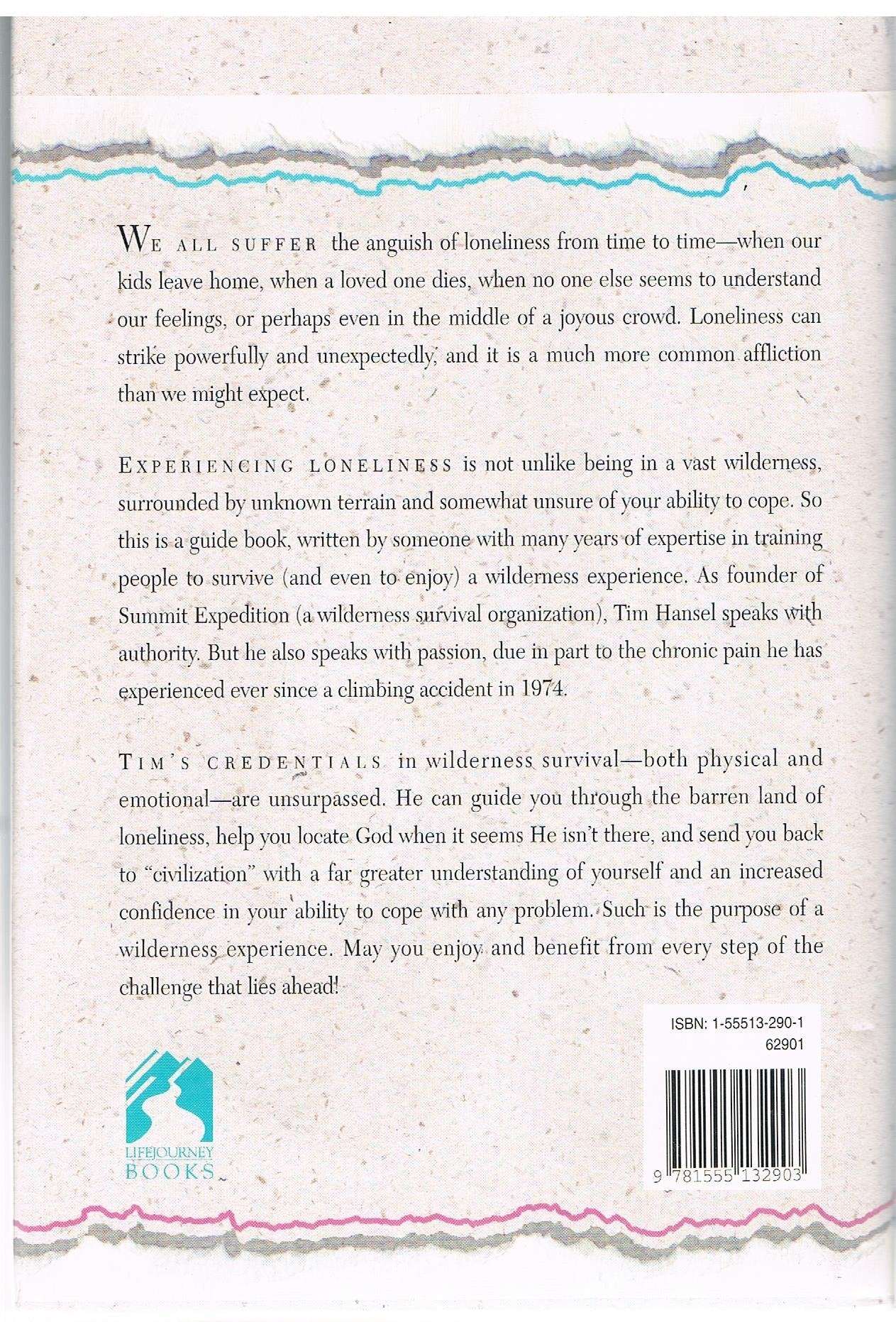 Through the Wilderness of Loneliness (Life Journey Ser) used book depot