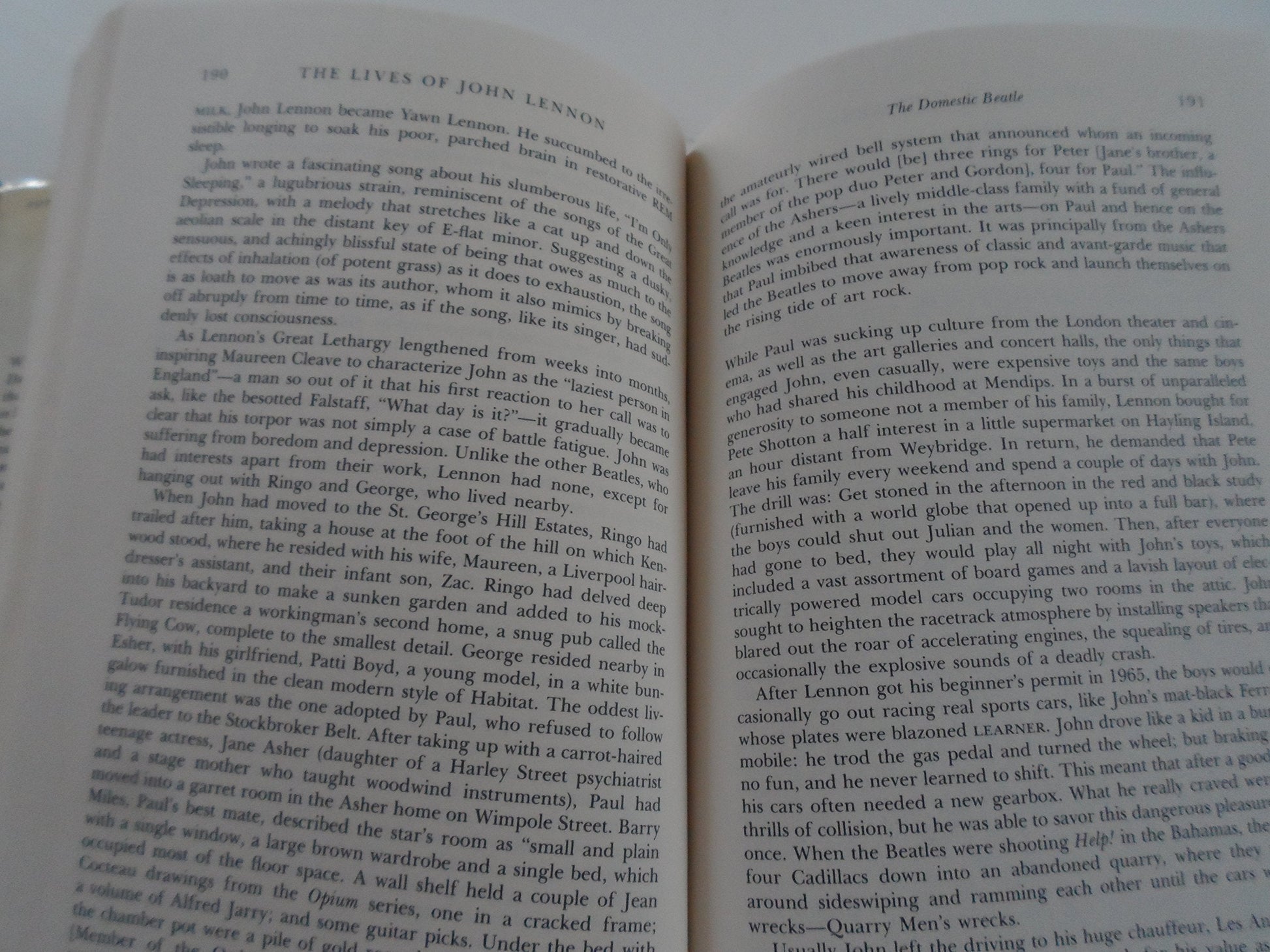 The Lives of John Lennon used book depot